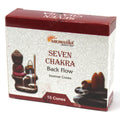 Aromatica Backflow Incense Cones - Seven Chakras
