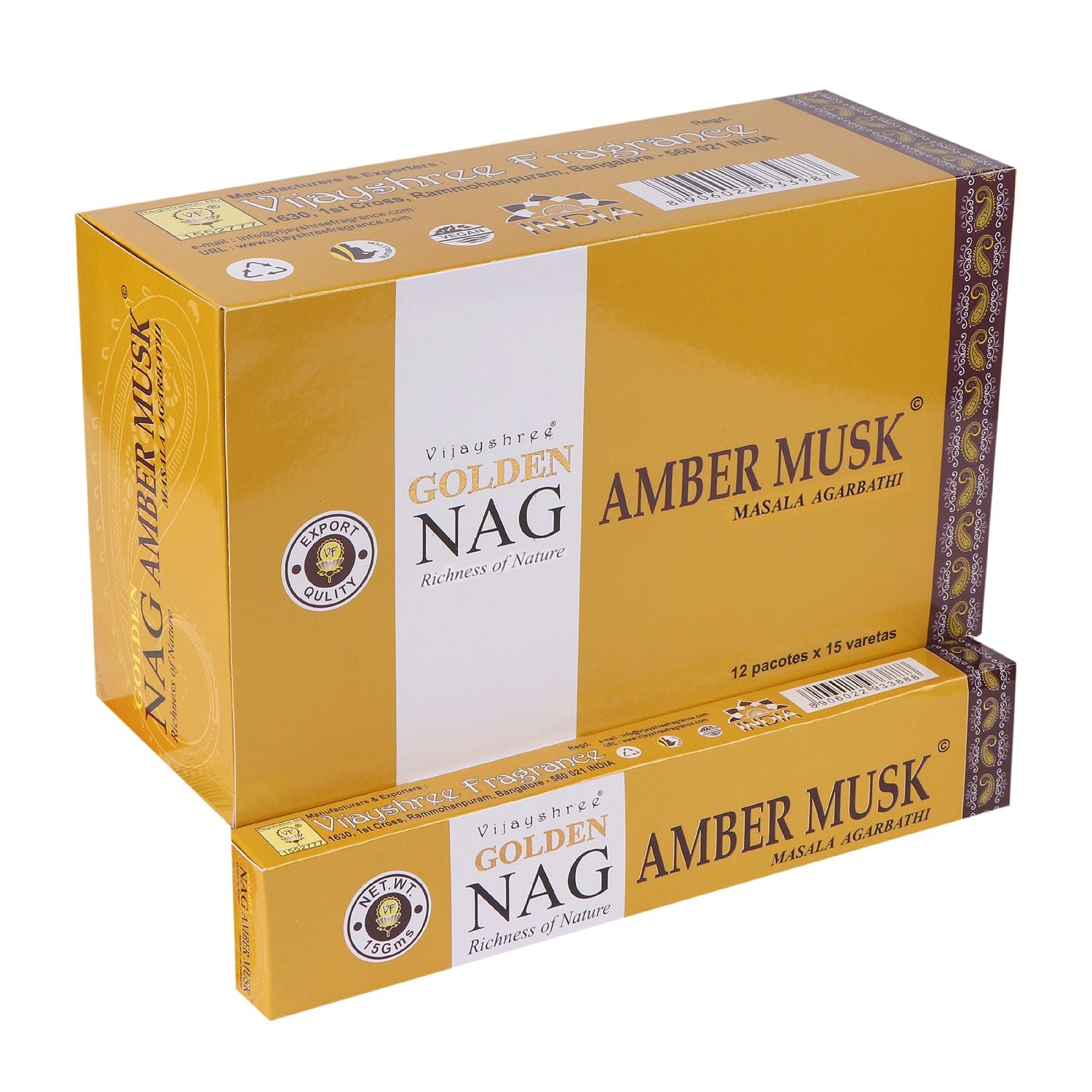 Golden Nag 15g - Amber Musk