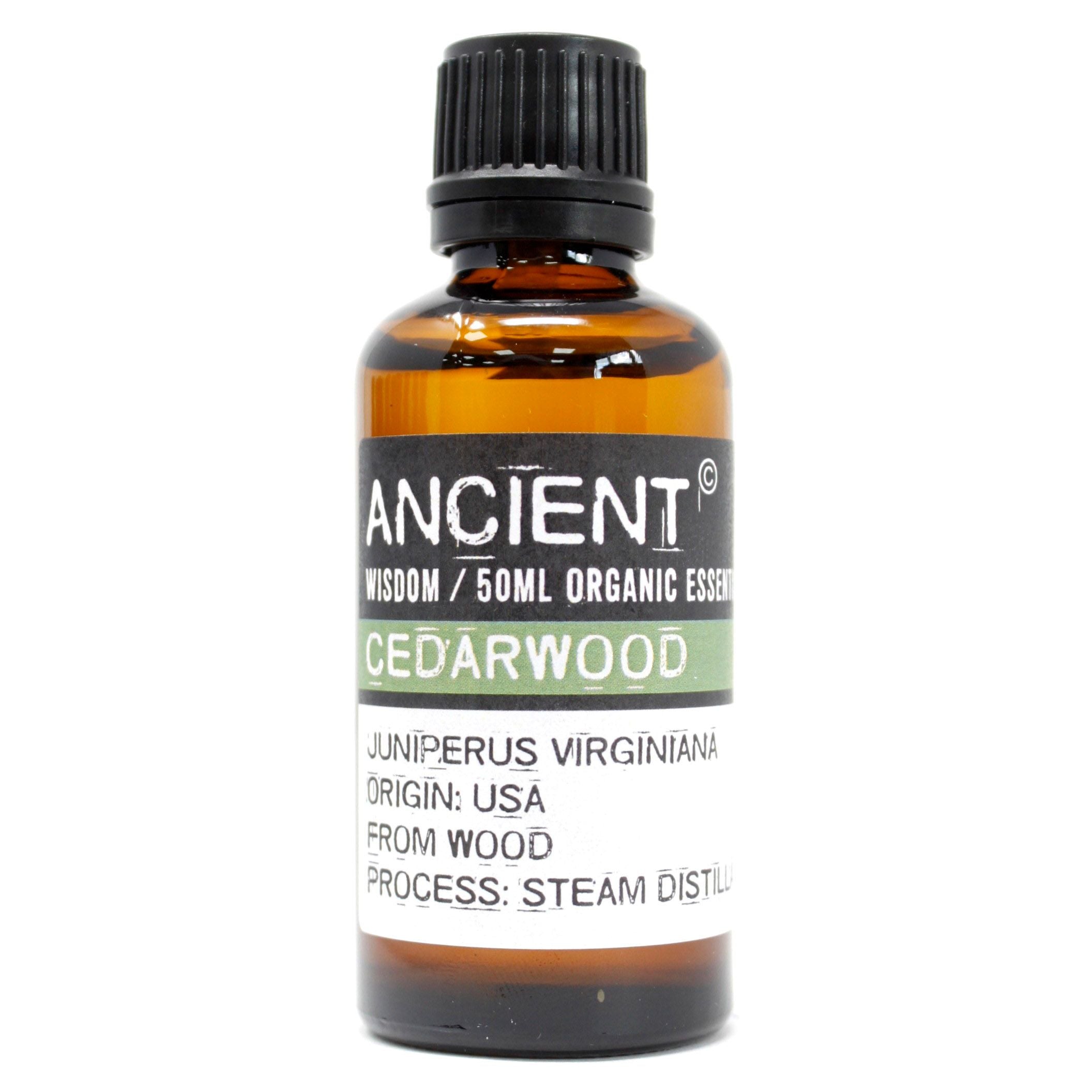 Essential Oil 50ml (Organic) - Cedarwood Atlas