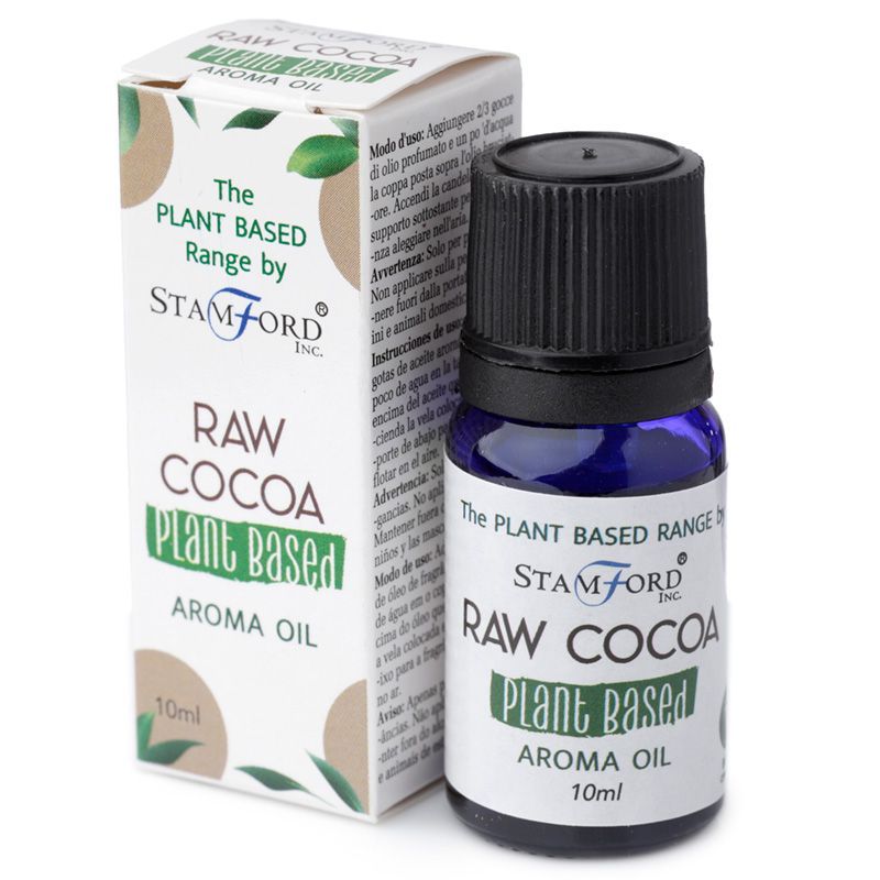 Plant Based Aroma Oil 10ml - Raw Cocoa