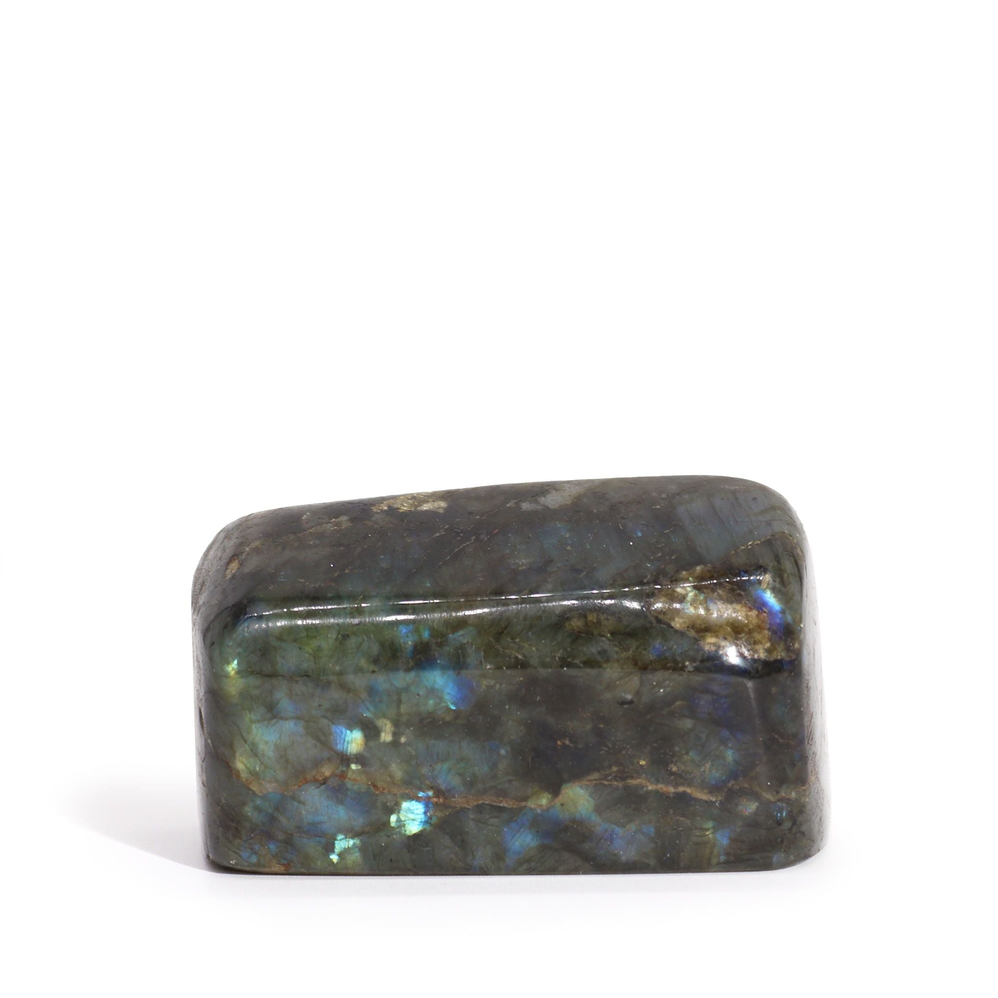 Madagascar Labradorite Medium Stone (Approx. 65–90 mm)