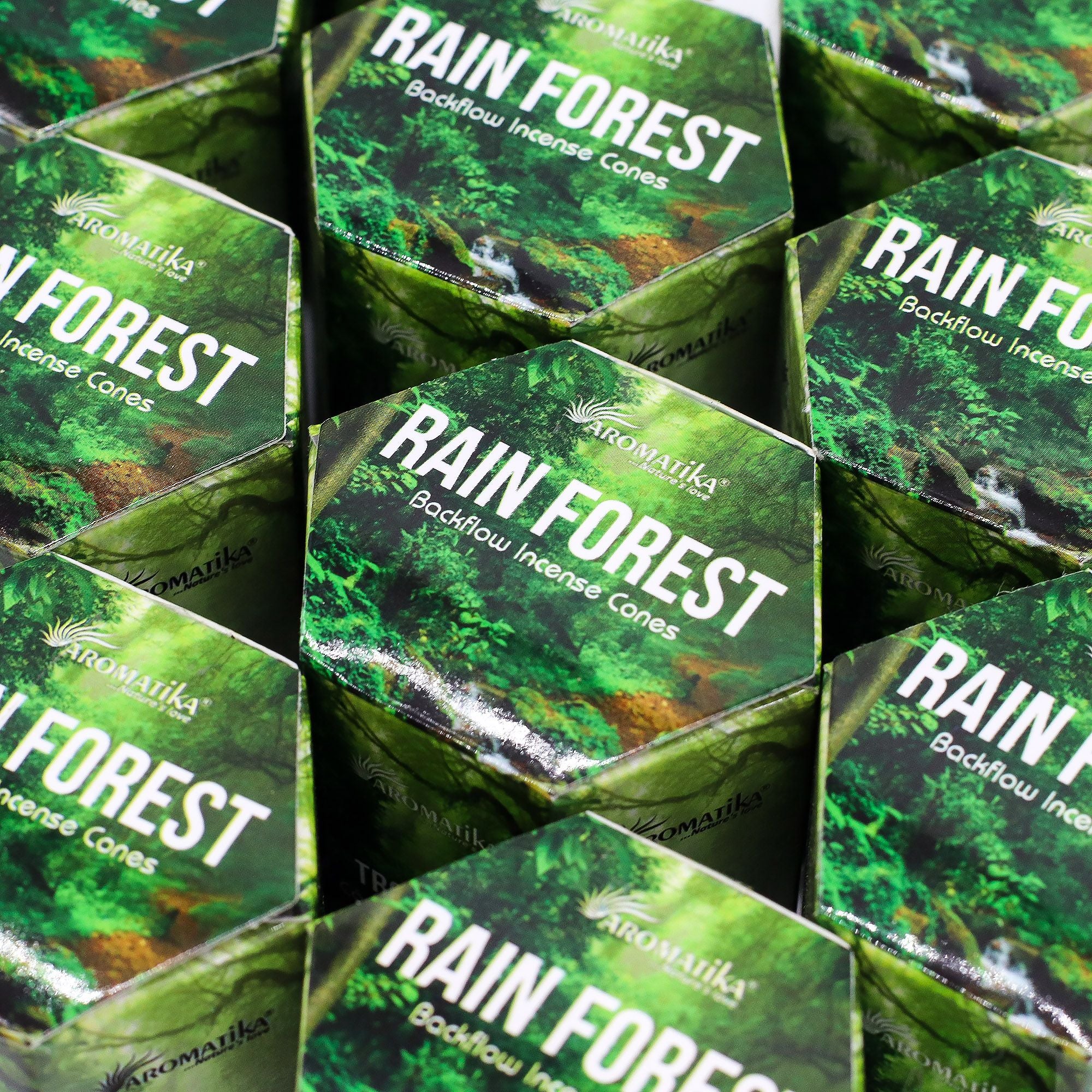 Masala Backflow Incense Cones - Rain Forest