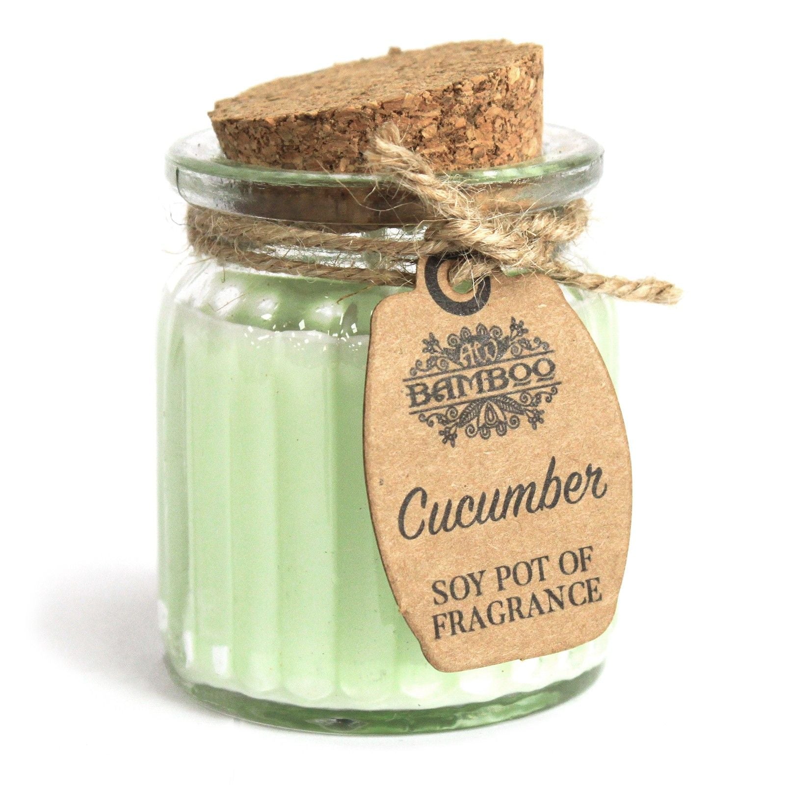 Soy Fragrance Candle Pot – Cucumber