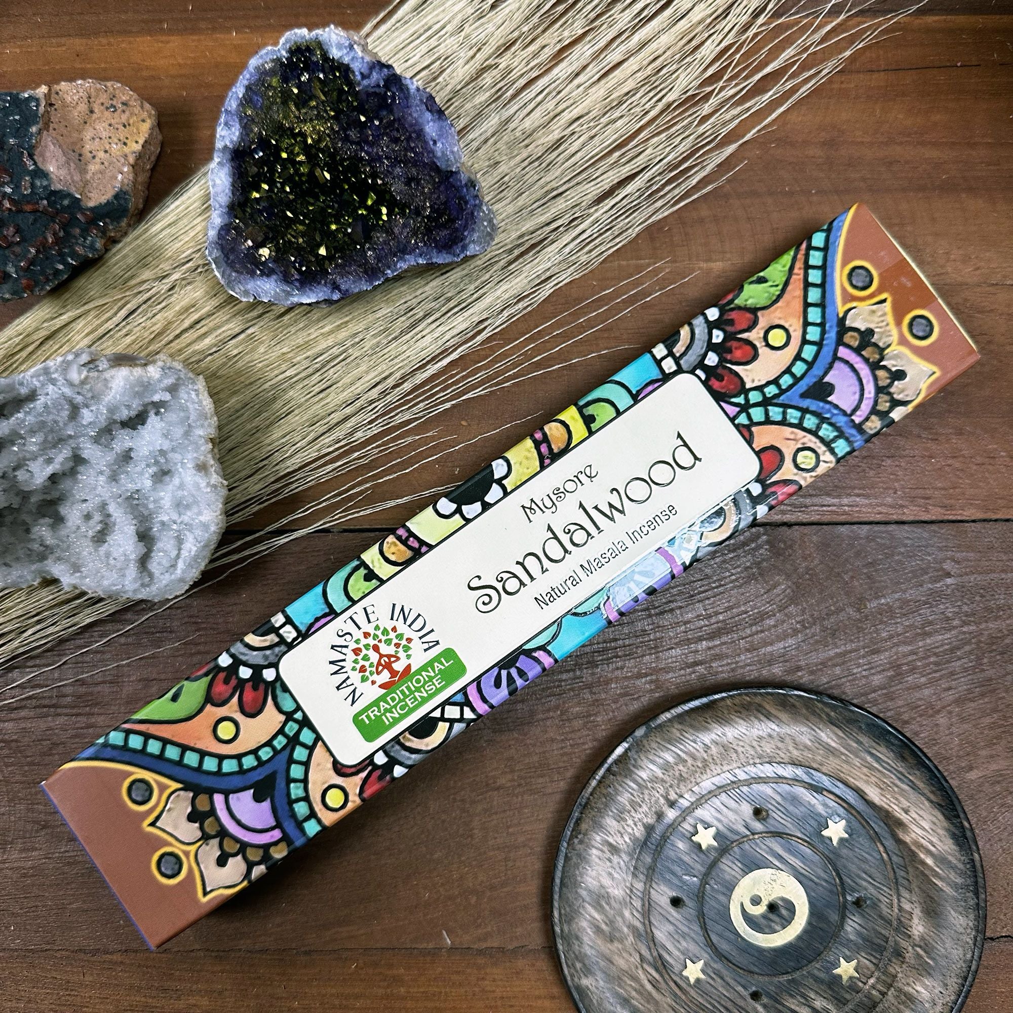Namaste Mandala Masala Rökelse - Sandelträ