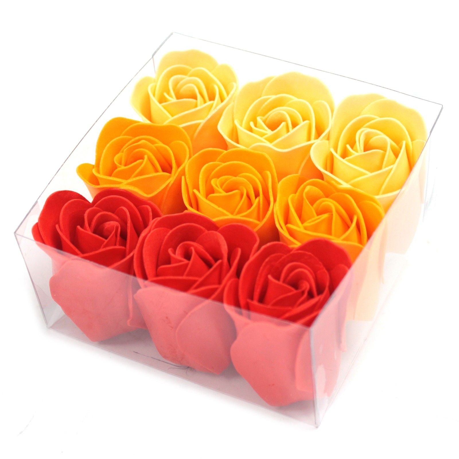 Flower Box - Peach Roses
