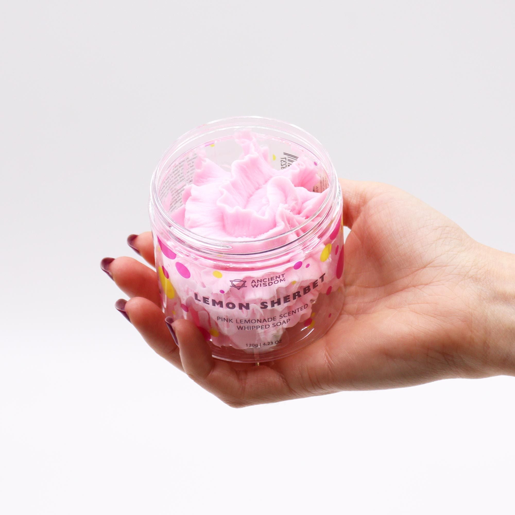 Whipped Soap 120g – Pink Lemonade