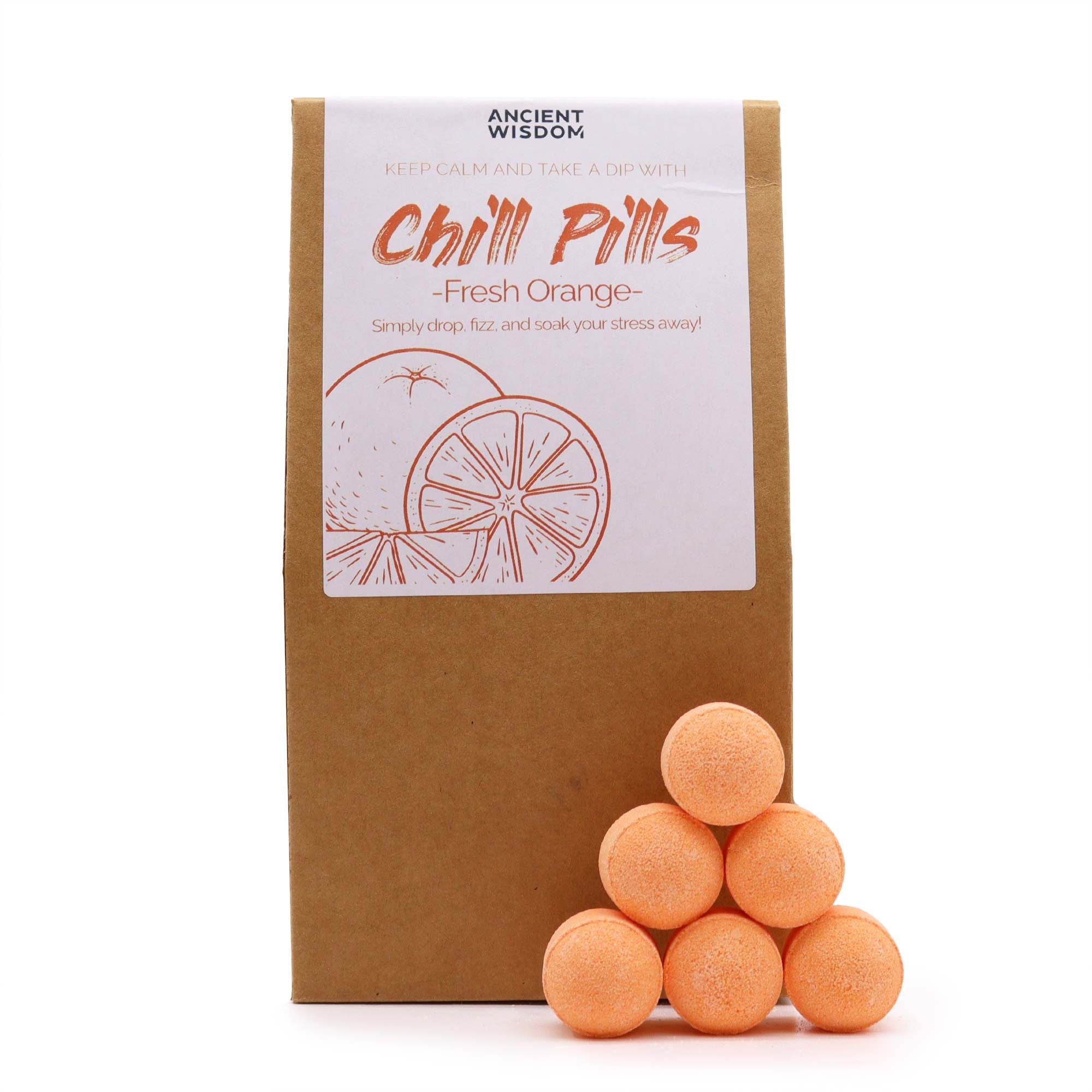 Chill Pills 350g – Fresh Orange