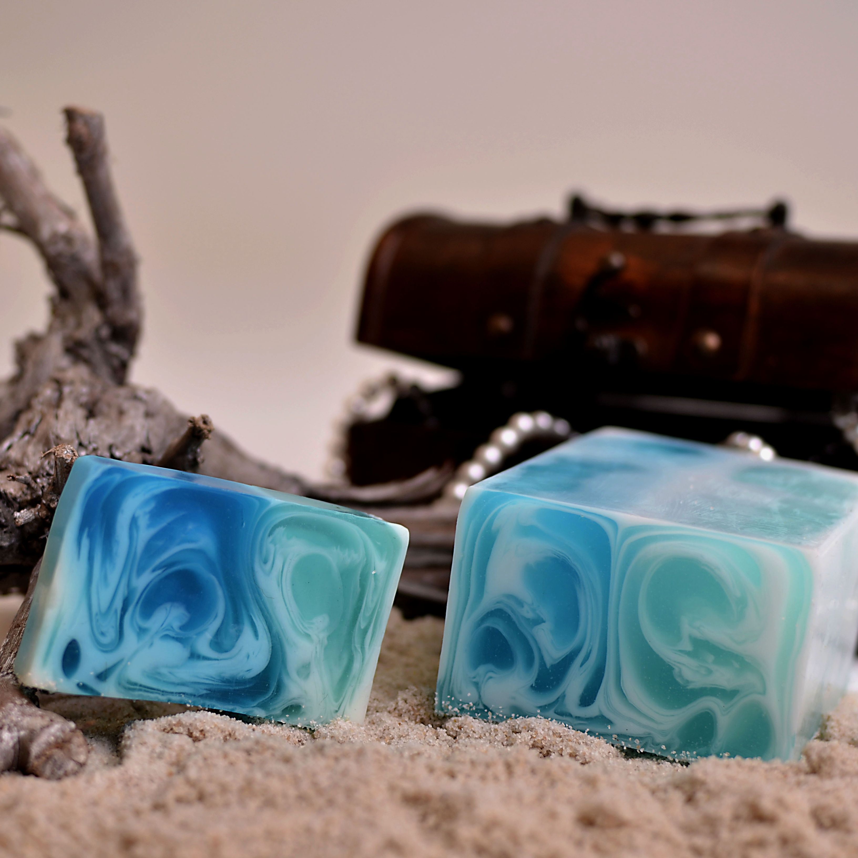 Hand Crafted Soap Slice - Marine Fresh