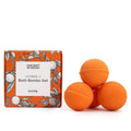 Vitamin C Infused Bath Bomb with Essential Oils Set of 4