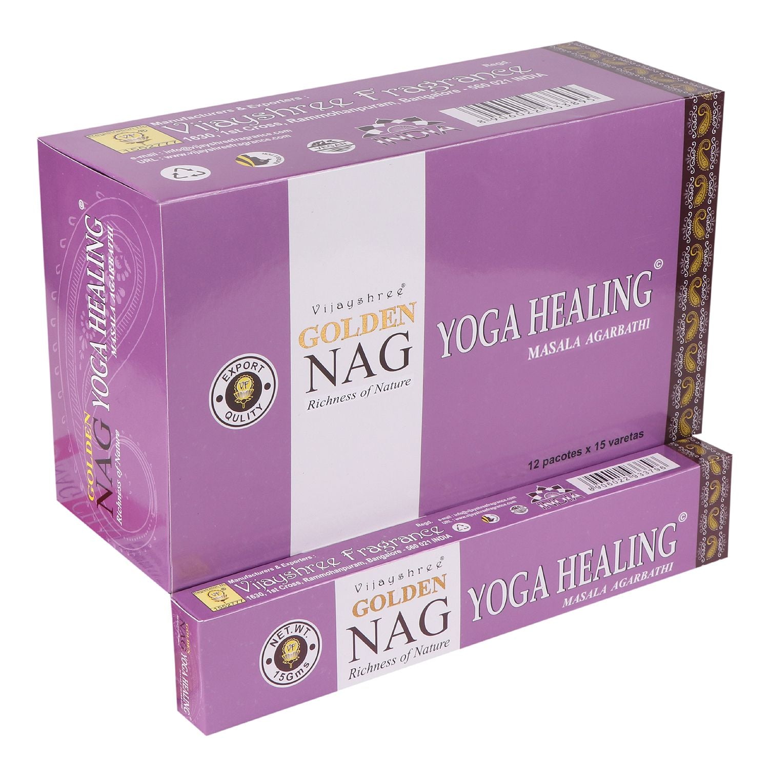 Golden Nag 15g - Yoga Healing