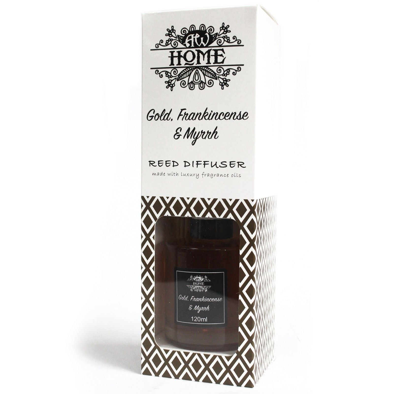 Reed Diffuser 120 ml – Gold, Frankincense & Myrrh