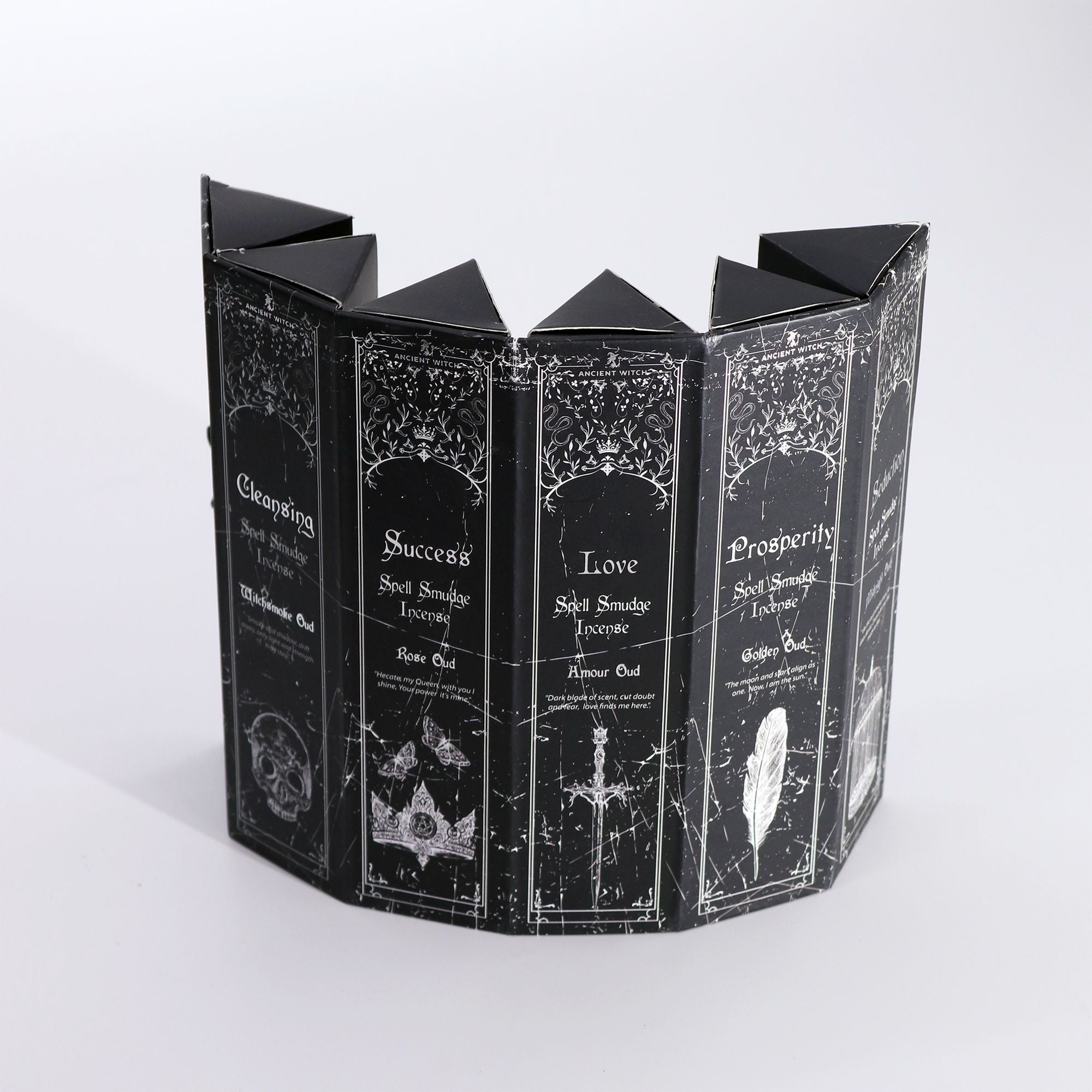 Ancient Witch Spell Incense Pyramid Set of 5