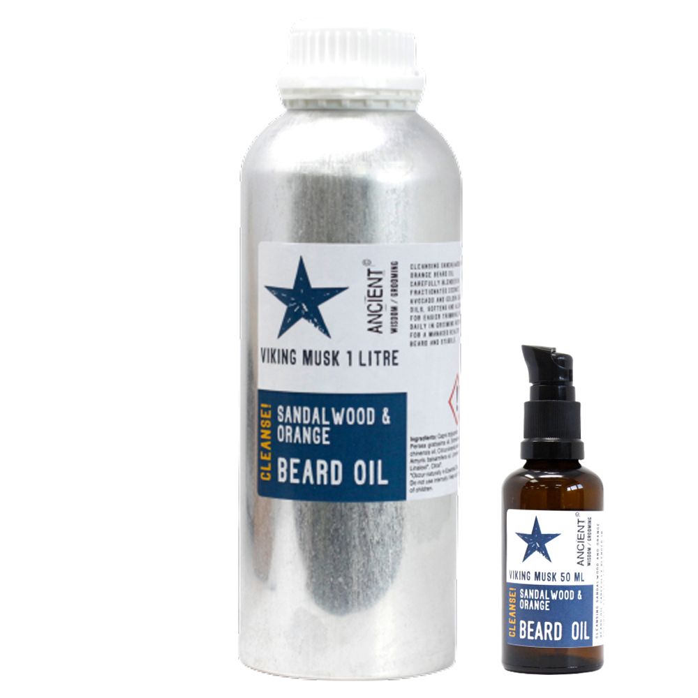 Beard Oil - Viking Musk 1 L - Cleanse!