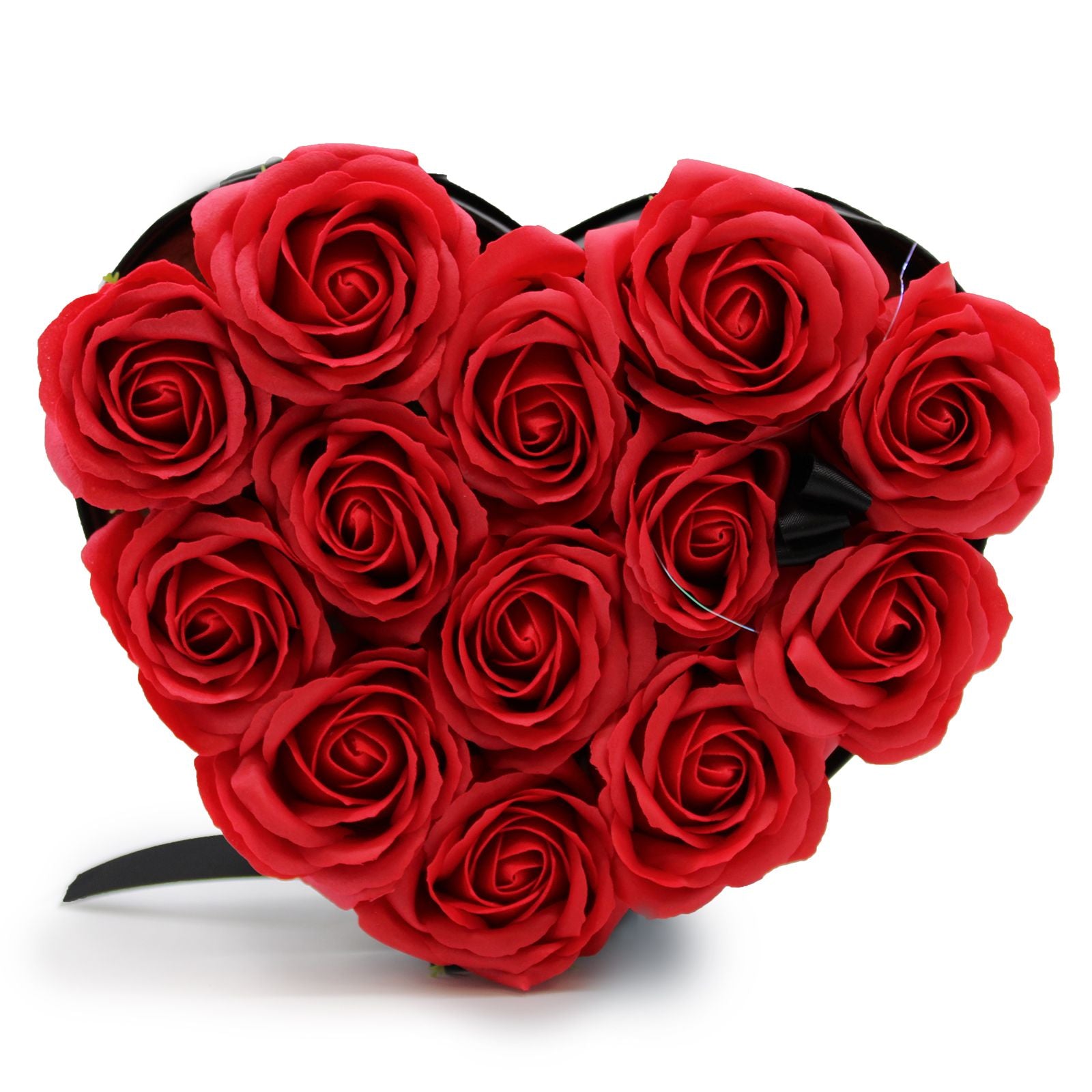 Flower Heart Box - Red Roses