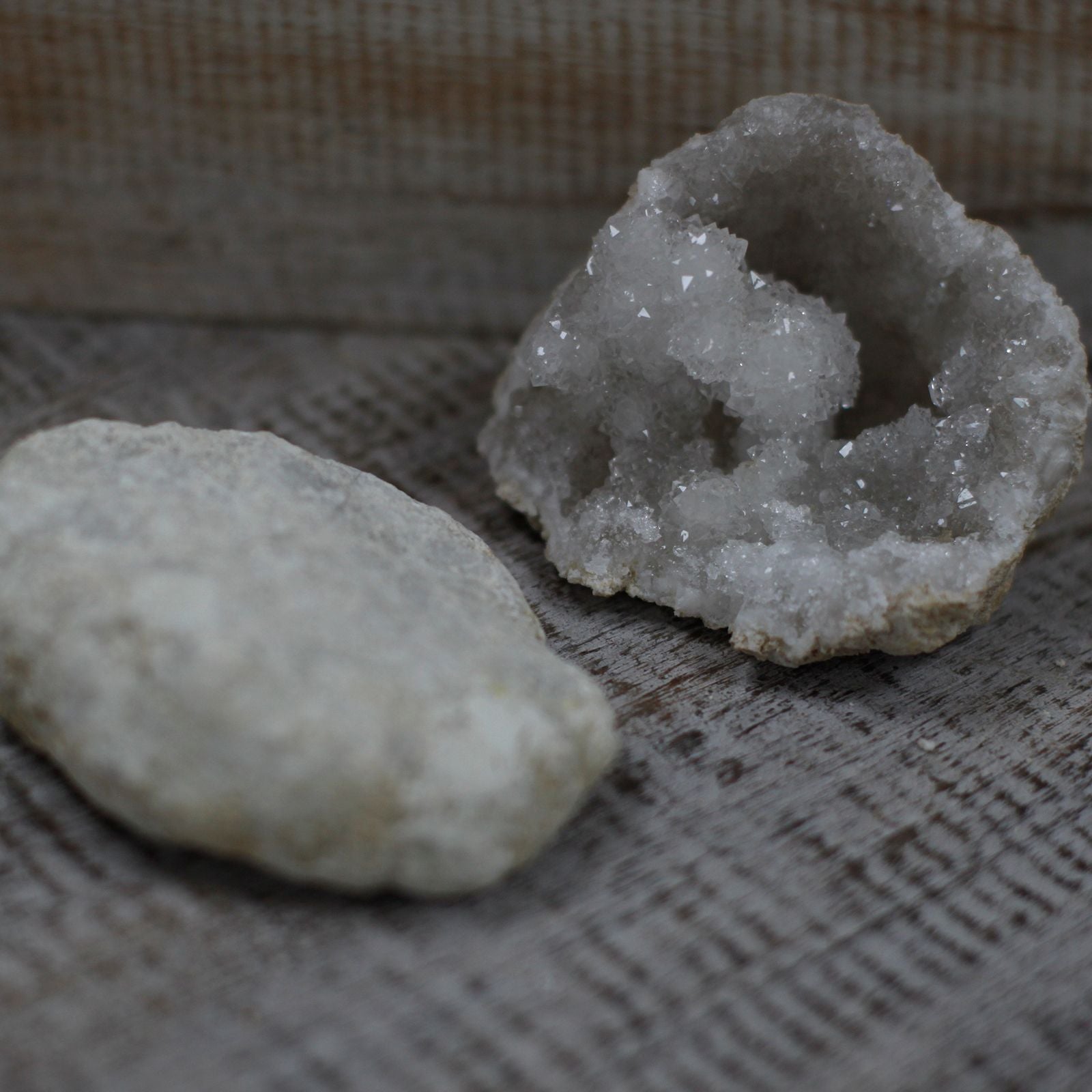 Ungeöffnete Geoden 6–9 cm