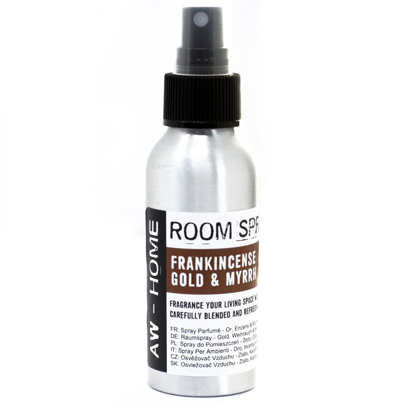 Room Spray 100ml – Gold, Frankincense & Myrrh