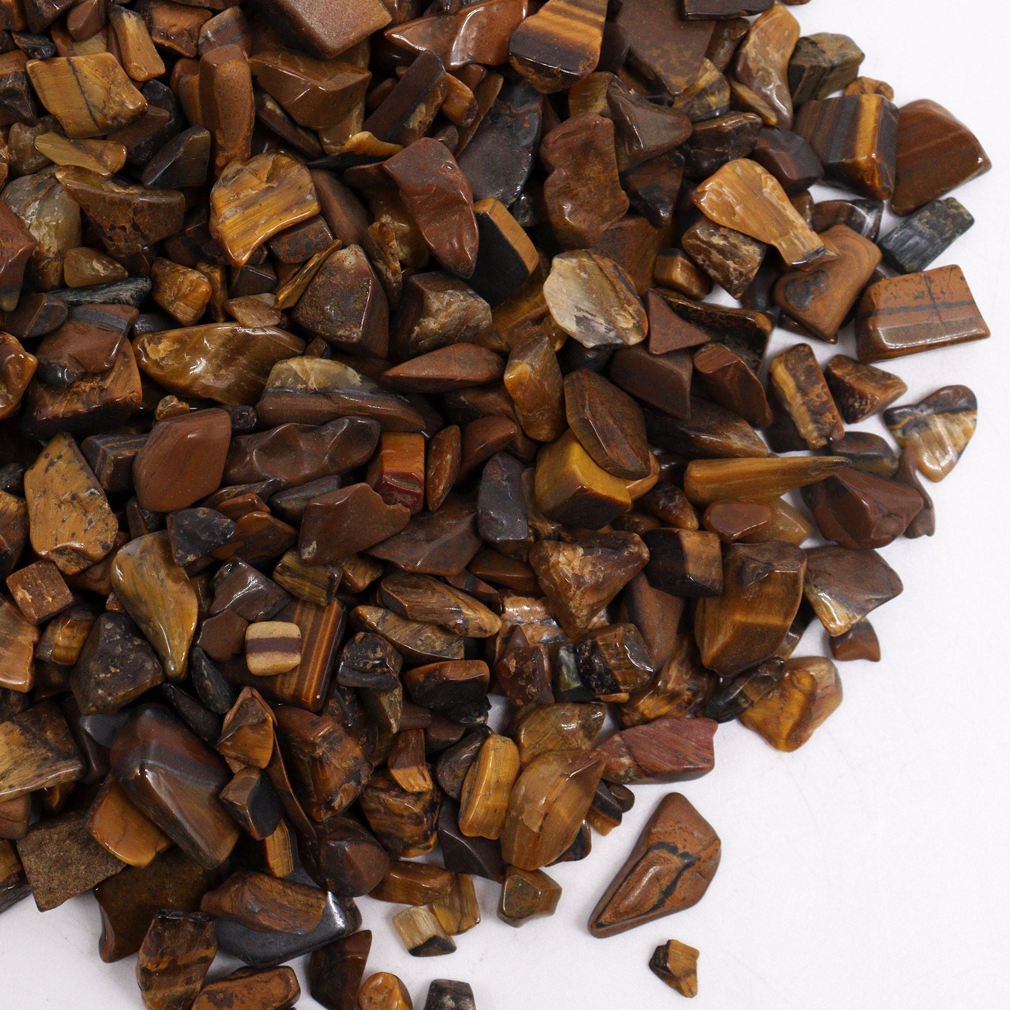 Gemstone Chips 1KG - Tiger Eye
