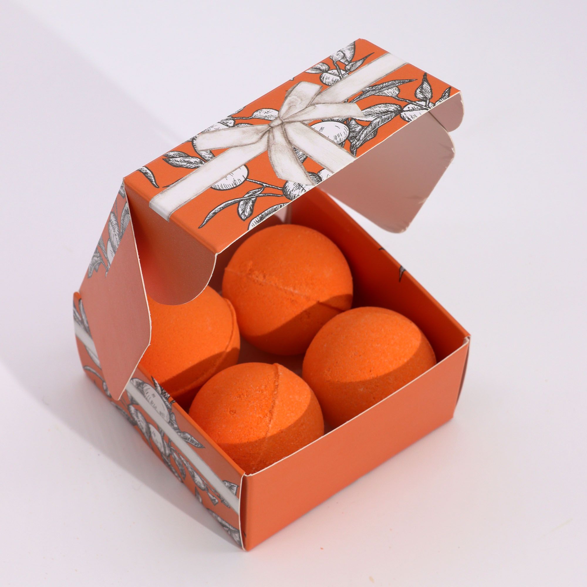 Vitamin C Infused Bath Bomb with Essential Oils Set of 4