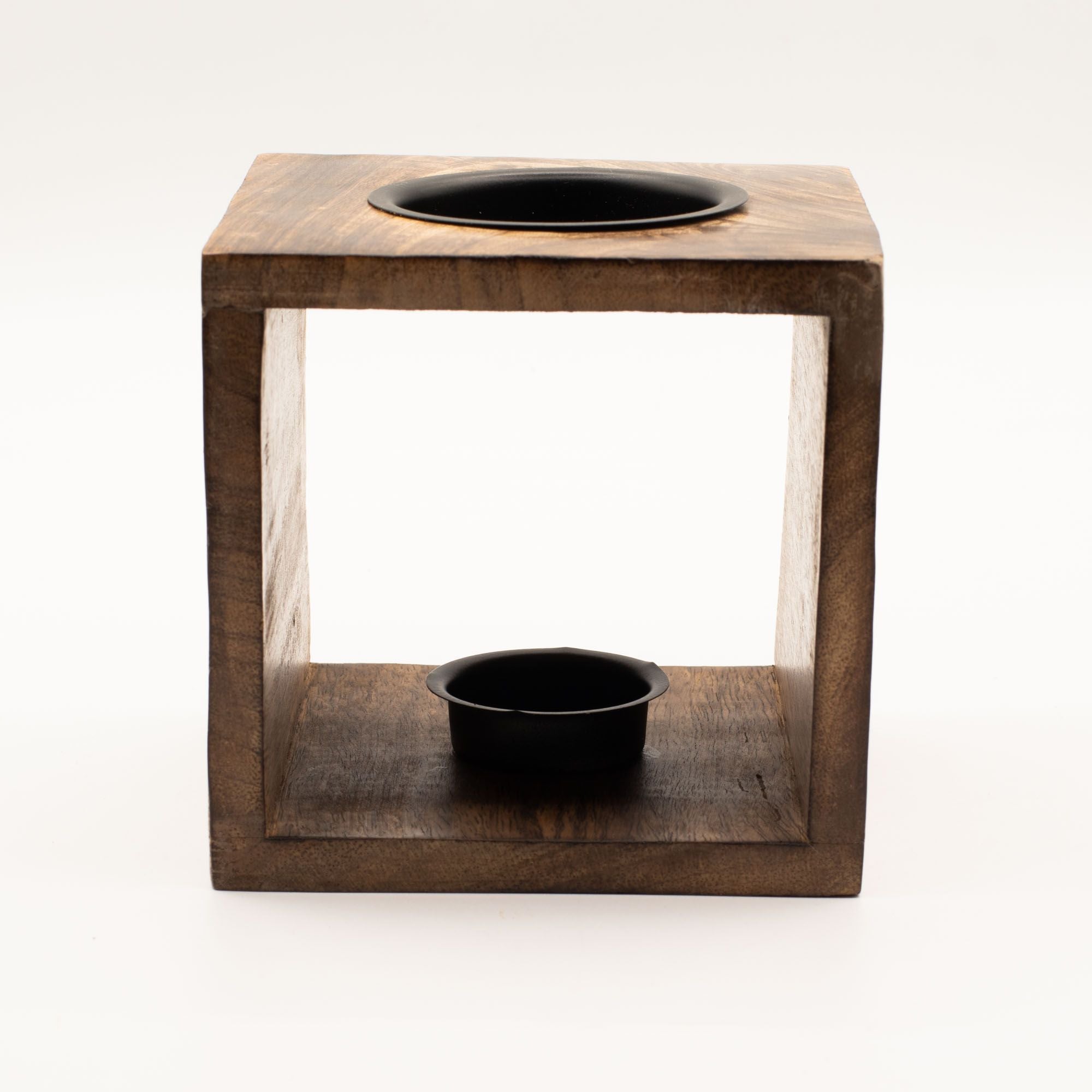 Mango Wood Oil Burner Large  - Moon Goddess