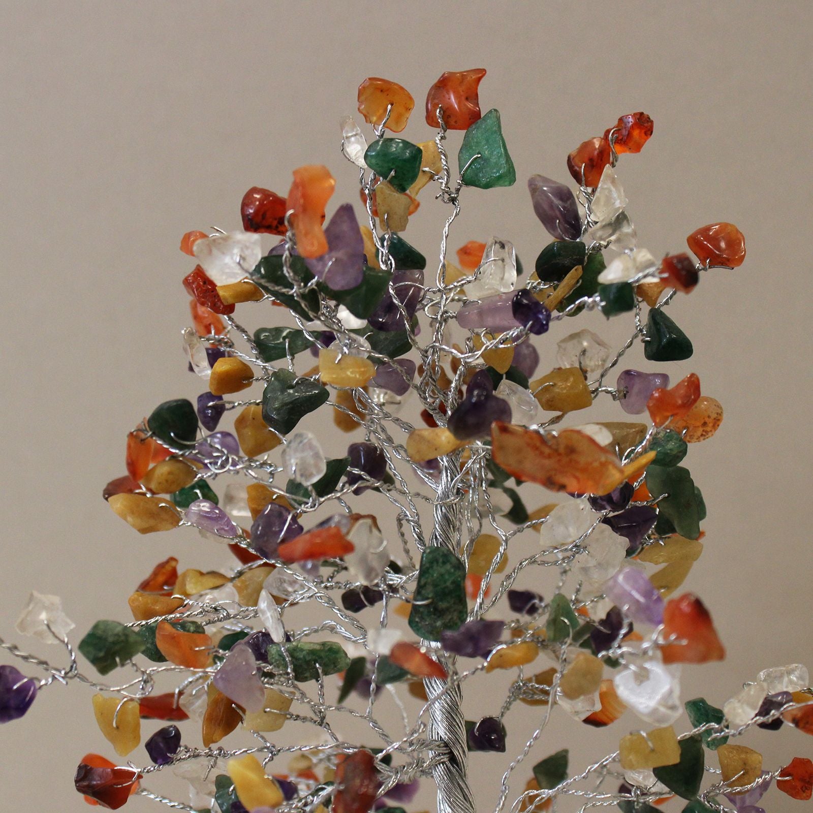 Gemstone Tree (320 Stones) - Multi Stones on Orgonite Base