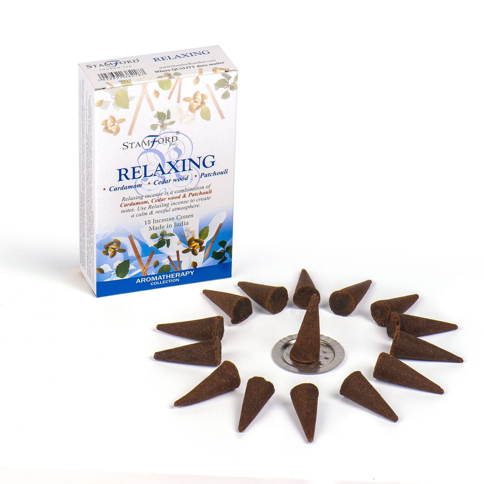 Stamford Incense Cones - Relaxing
