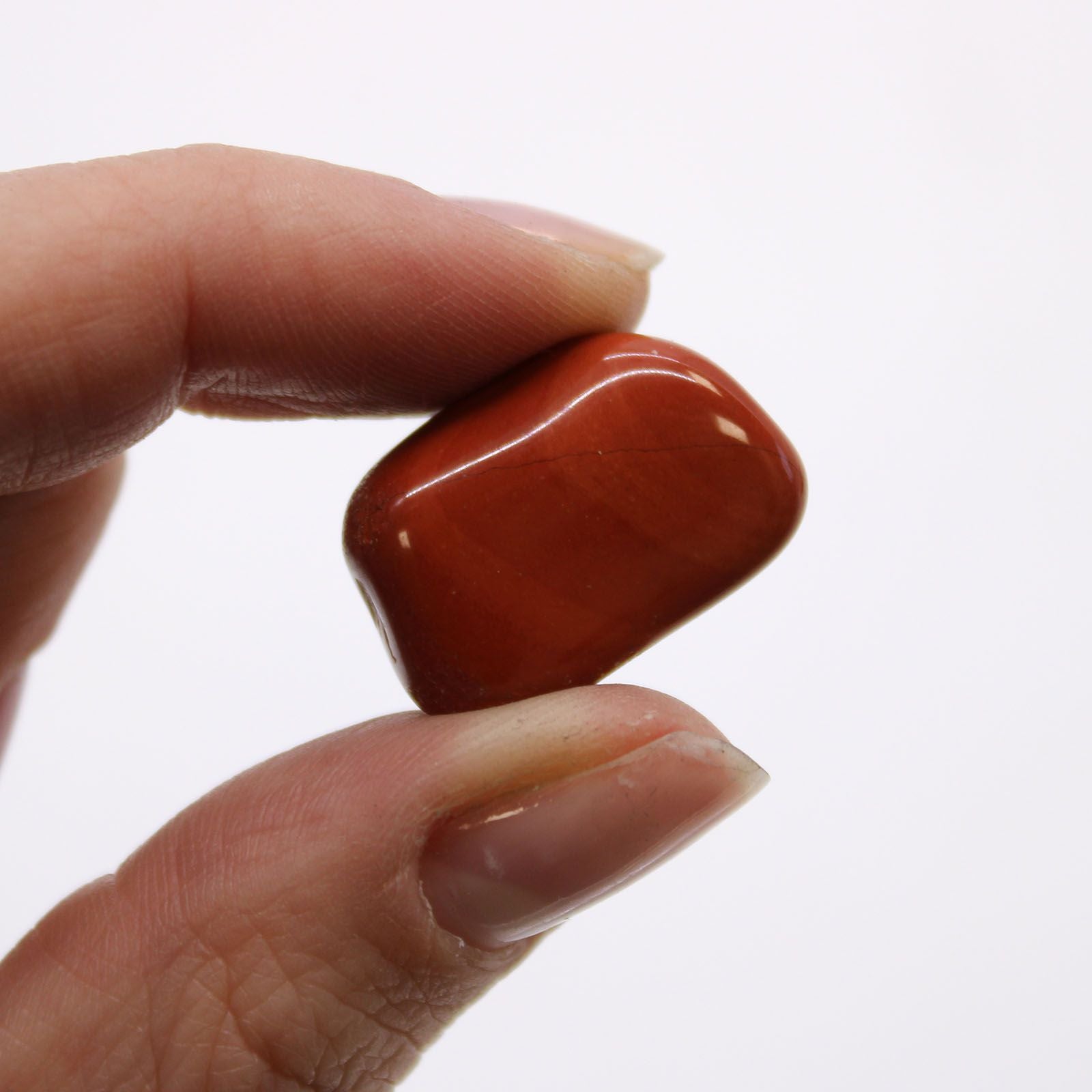 African Tumble Stone x24 - Small - Jasper (Red)