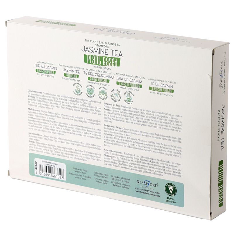 Stamford Plant Based Incense Sticks - Jasmine Tea