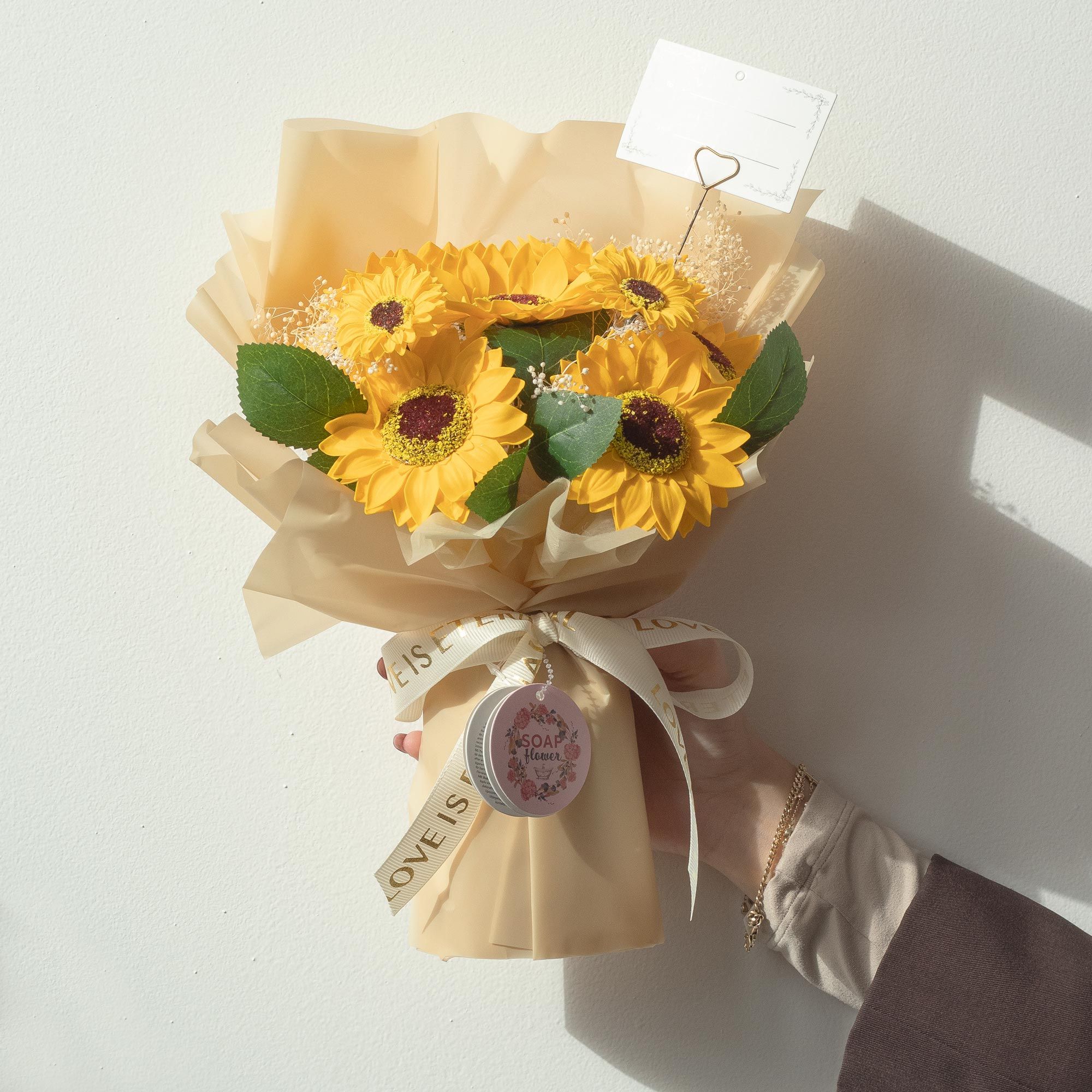 Large Sunflowers Bouquet - Love is Eternal Gift Card