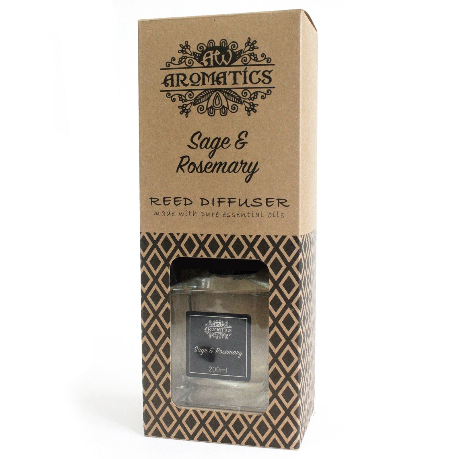 Reed Diffuser 200 ml – Sage & Rosemary