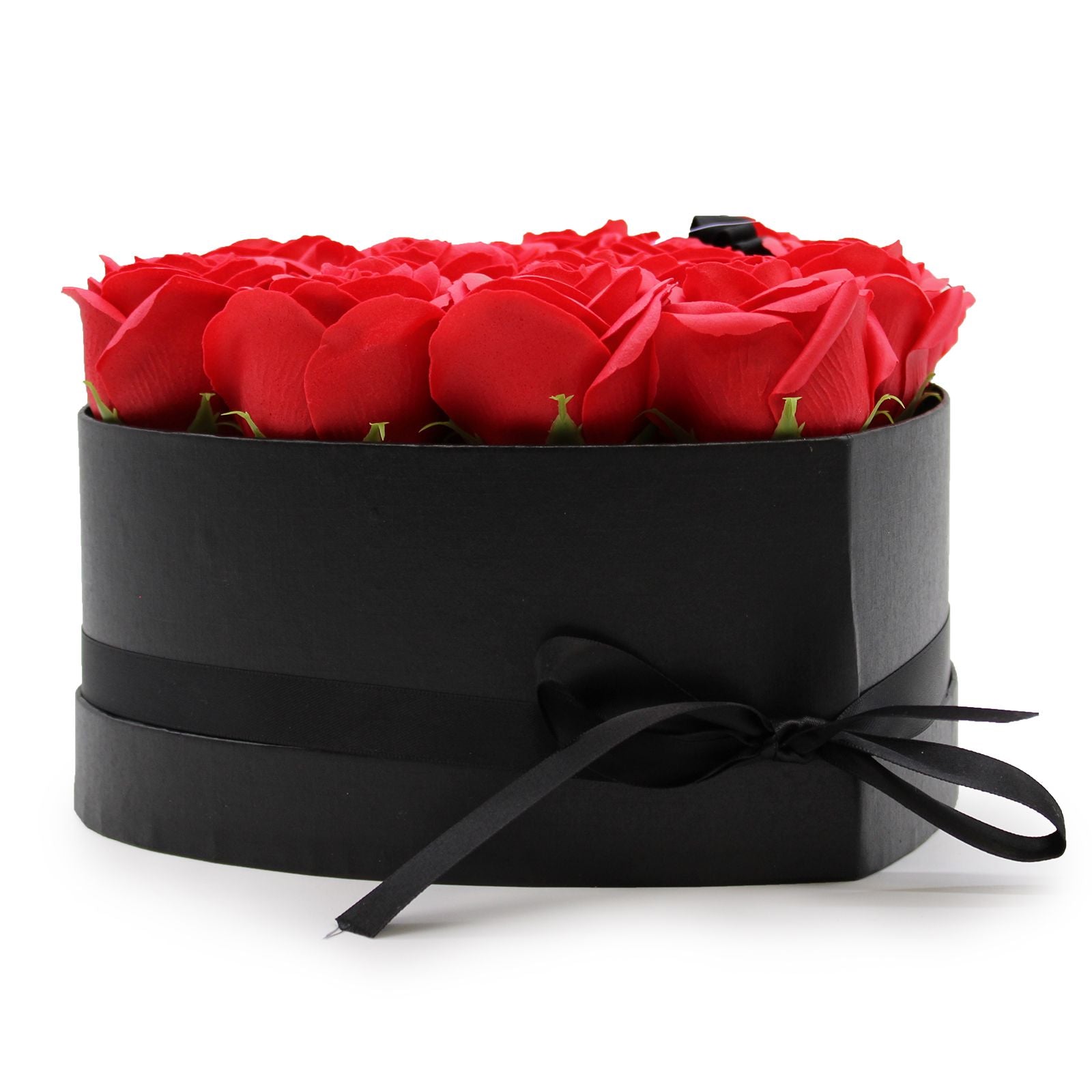 Flower Heart Box - Red Roses