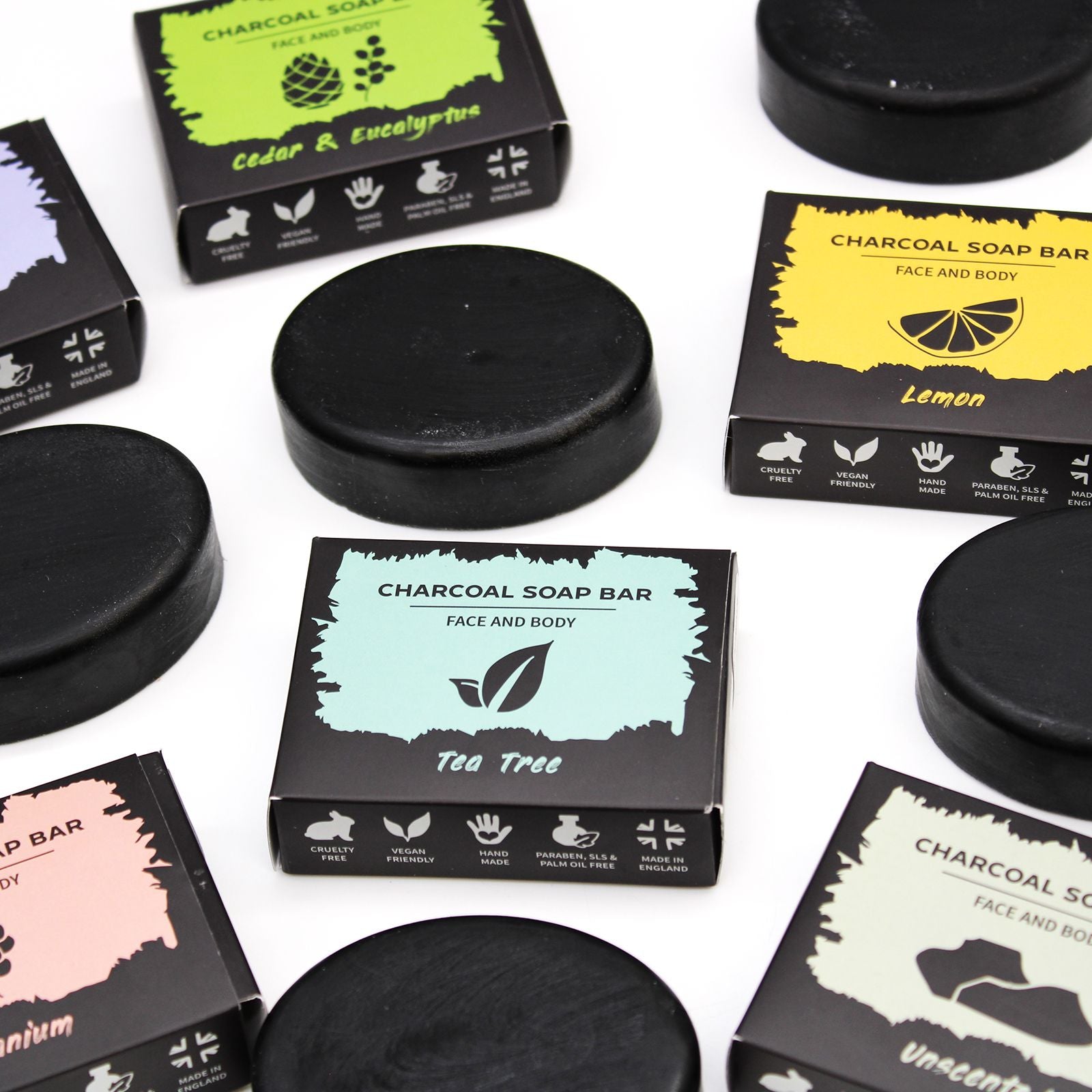 Charcoal Soap – Lavender