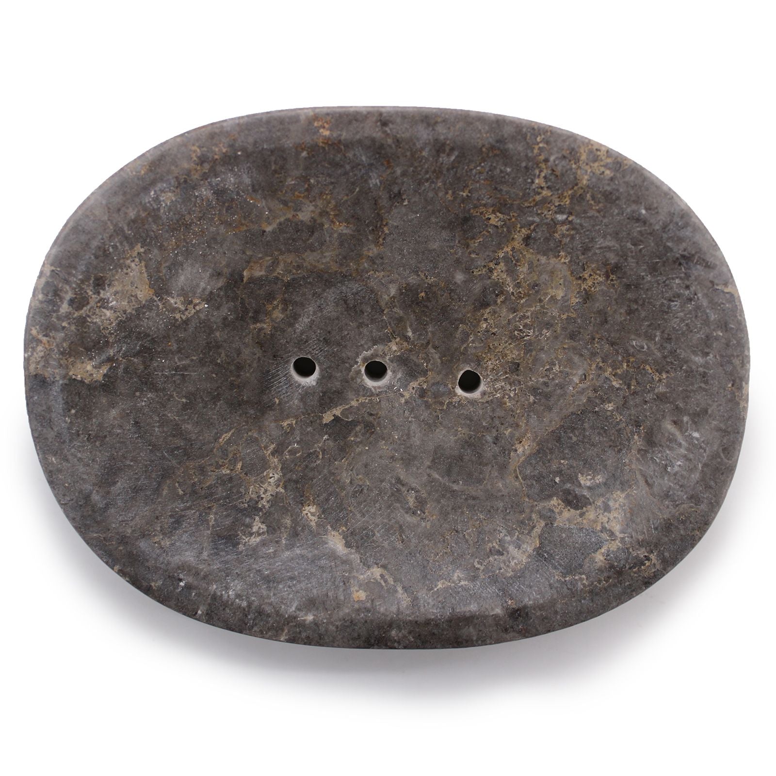 Marble – Grey Oval Soap Dish