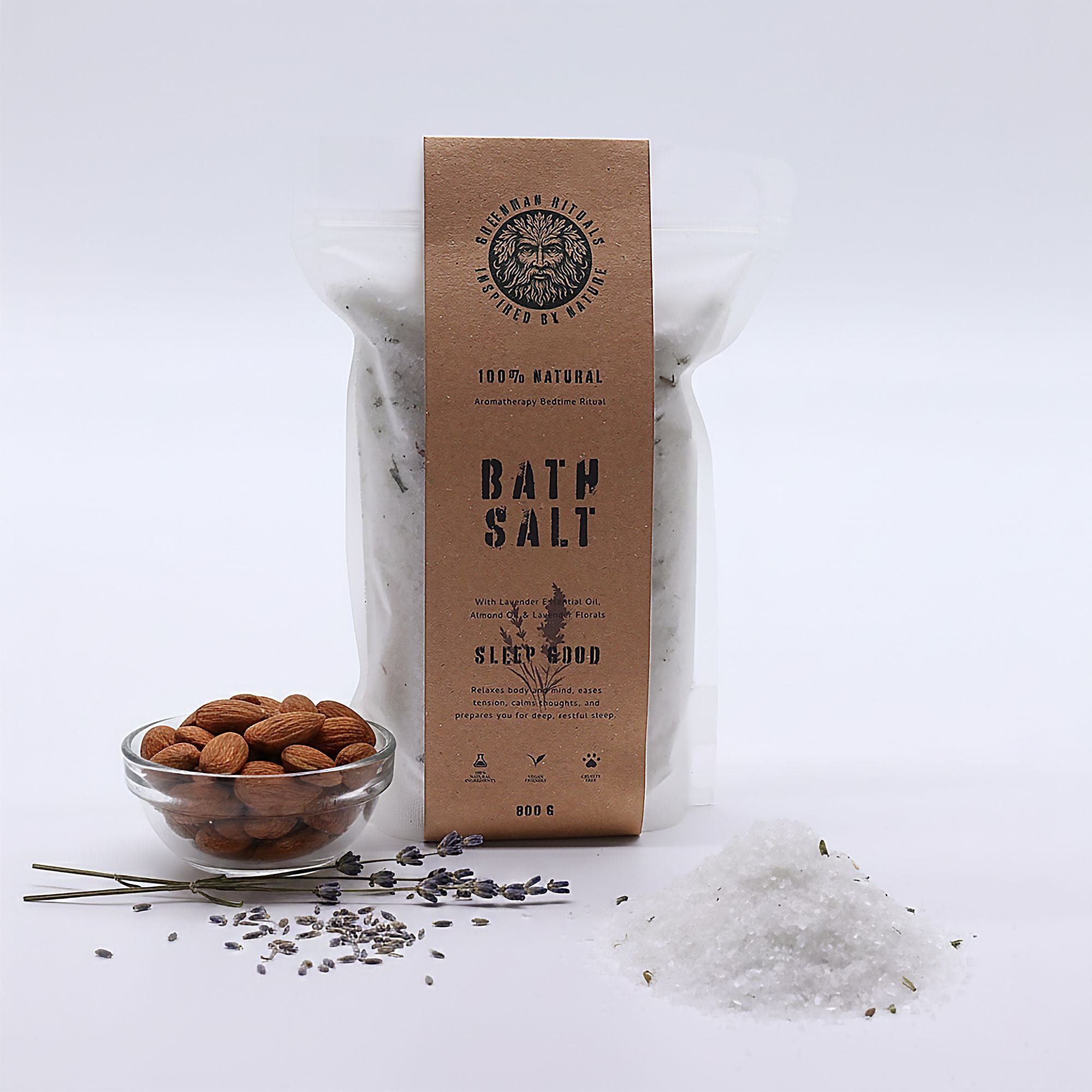 Greenman Rituals Epsom Bath Salt Lavender - Aromatherapy