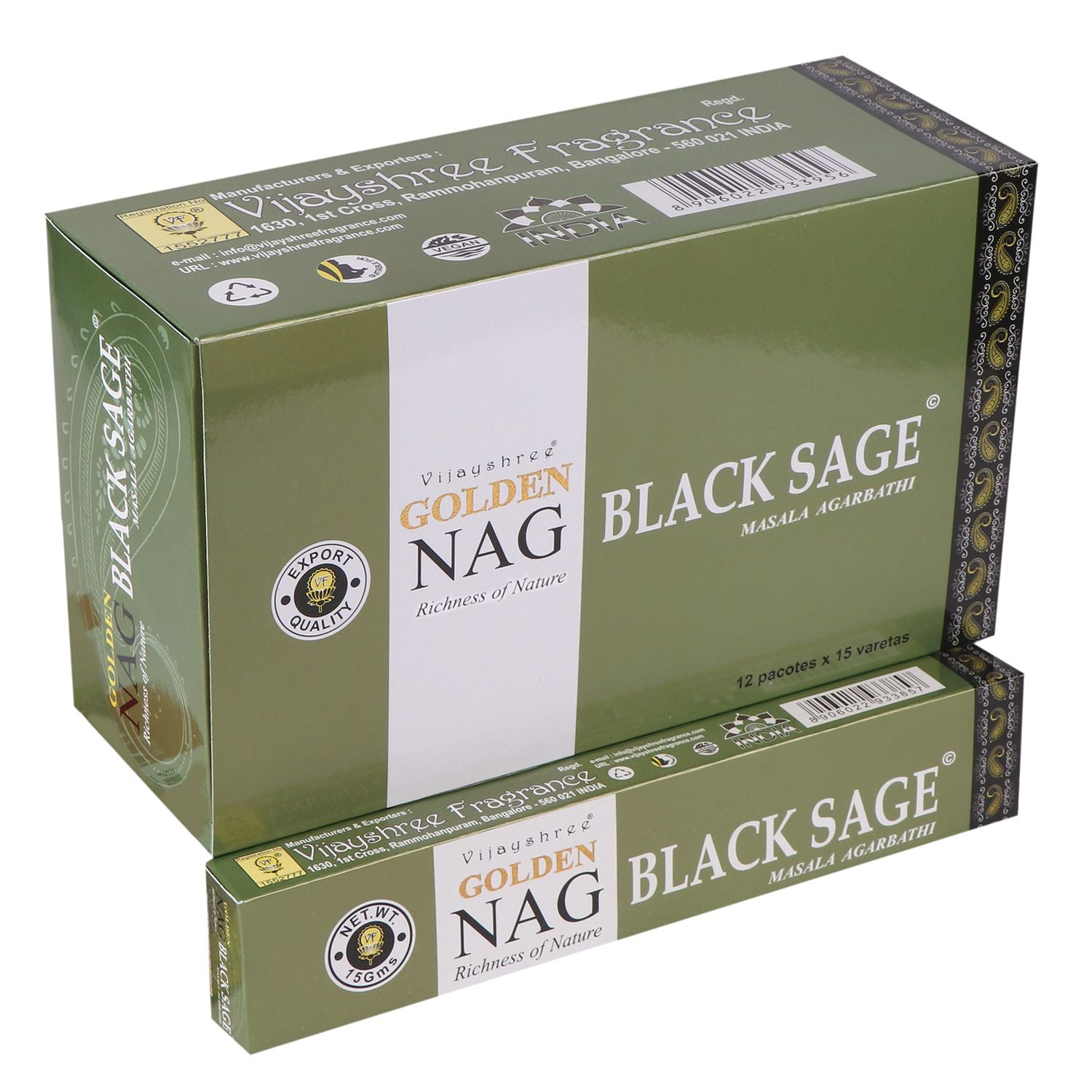 Golden Nag 15g - Black Sage