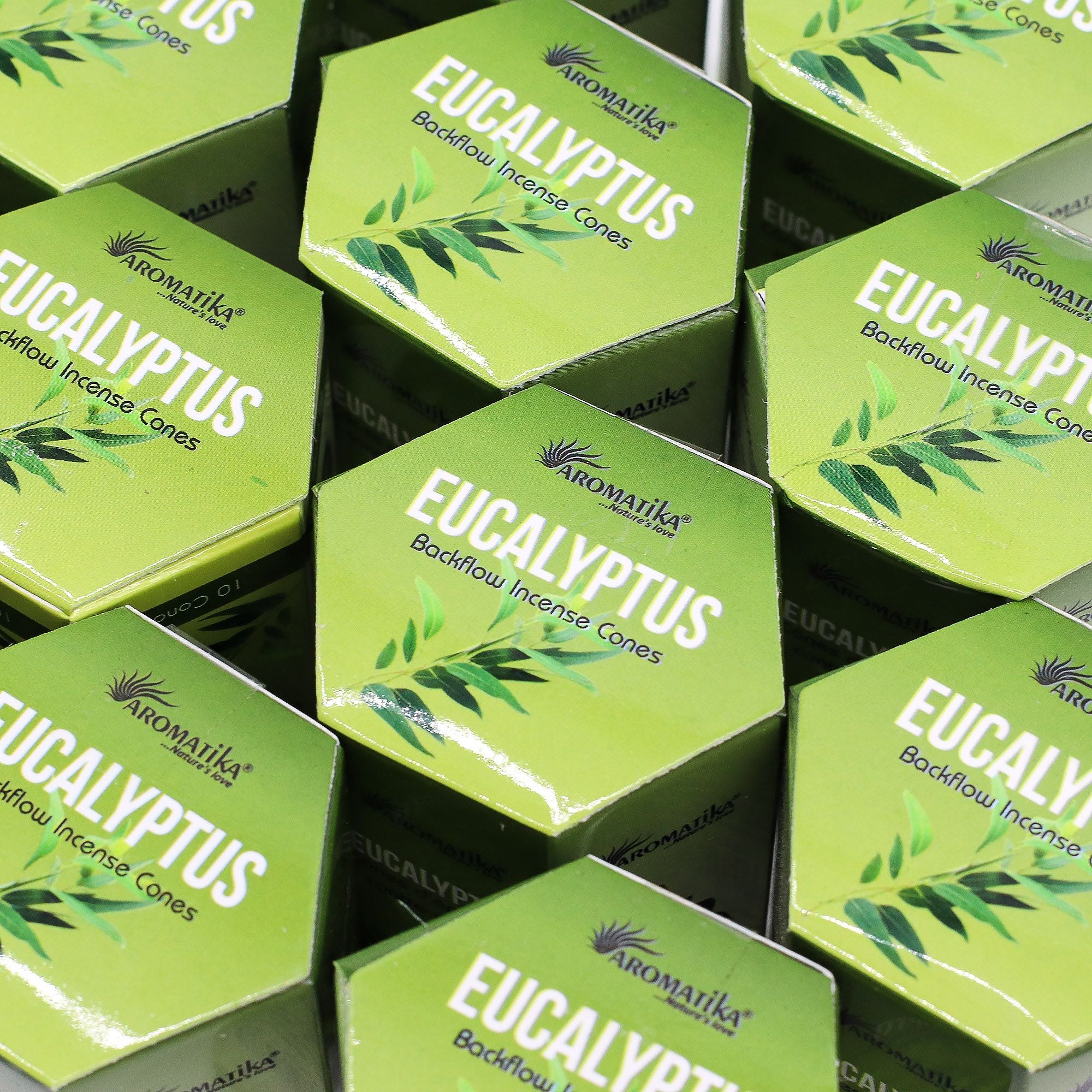 Masala Backflow Incense Cones - Eucalyptus