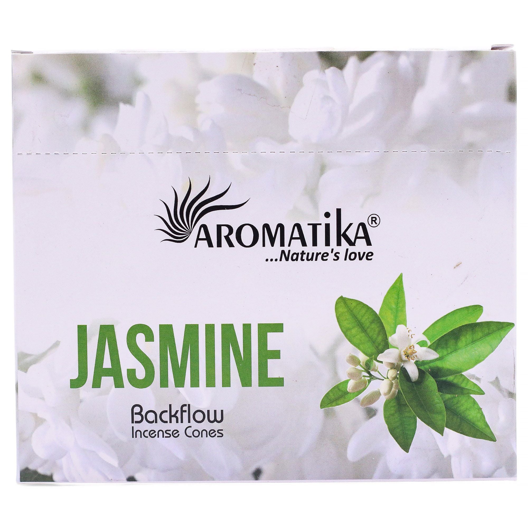 Masala Backflow Incense Cones - Jasmine