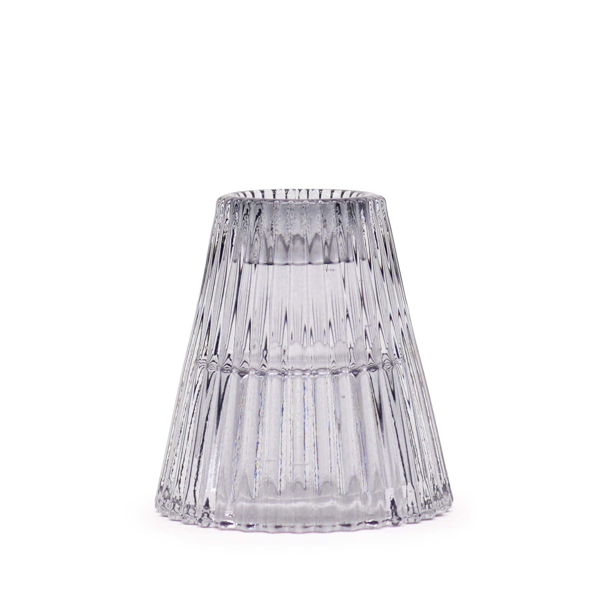 Flip Dinner Candle Tealight Holder Set of 2 – Midnight Grey