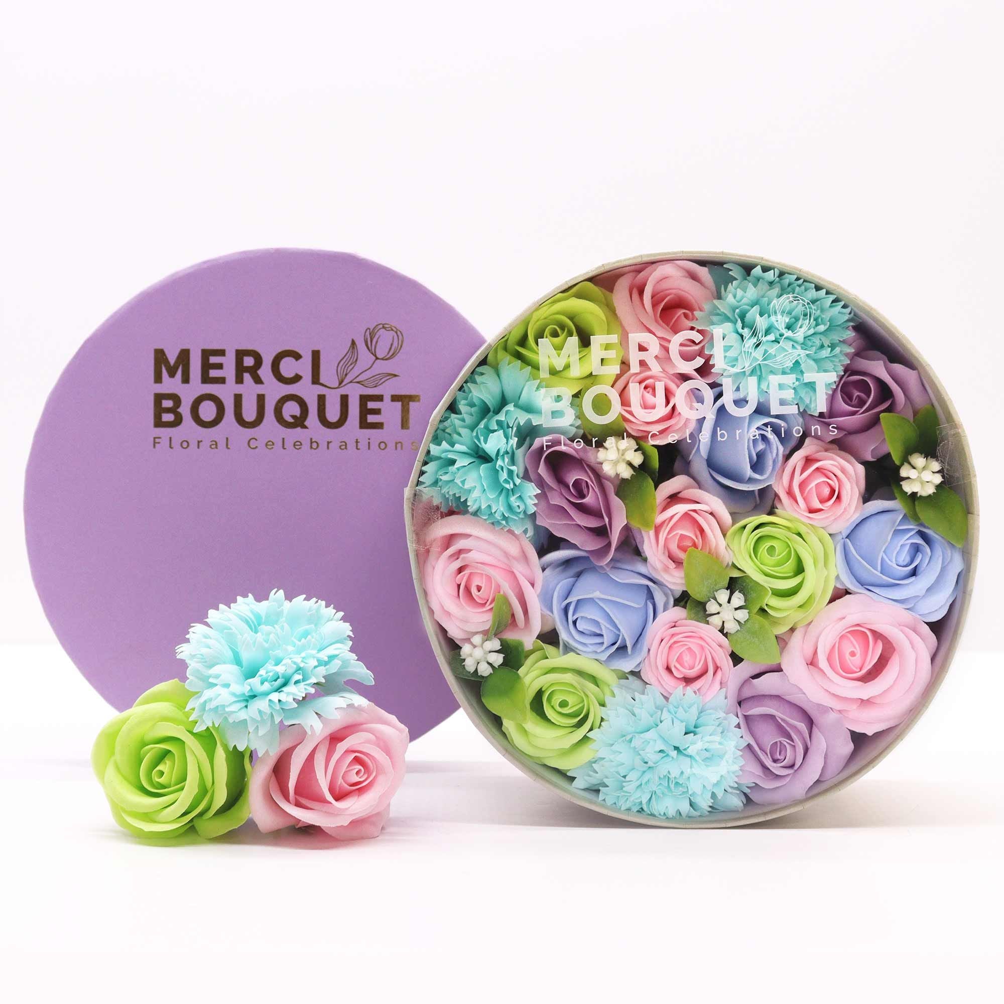 Merci Round Gift Box – Baby Blessings Blues