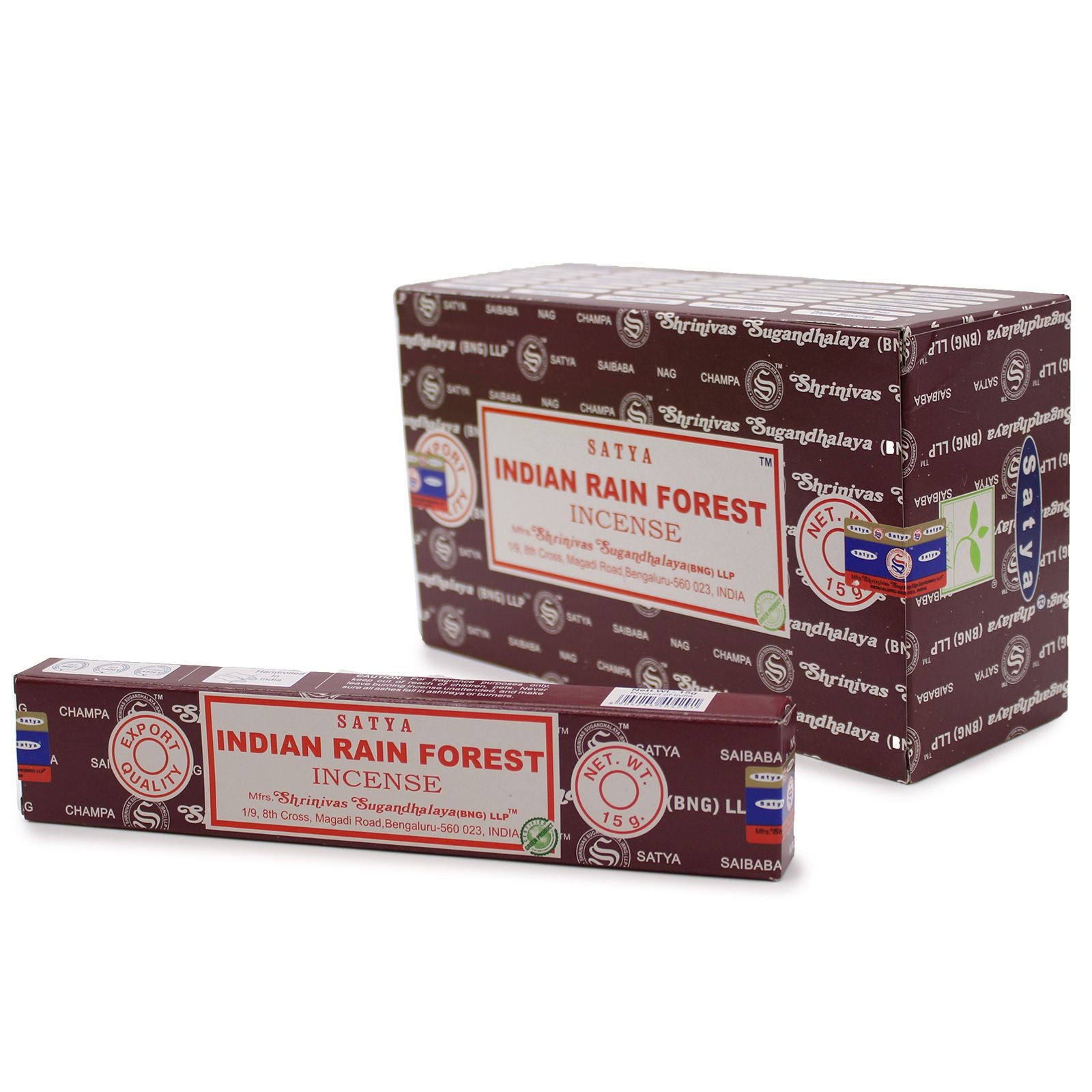Satya Incense 15g - Indian Rain Forest
