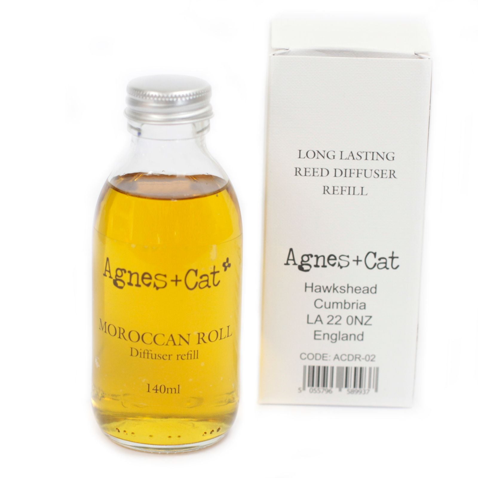 Agnes + Cat Reed Diffuser Refill 140 ml – Moroccan Roll