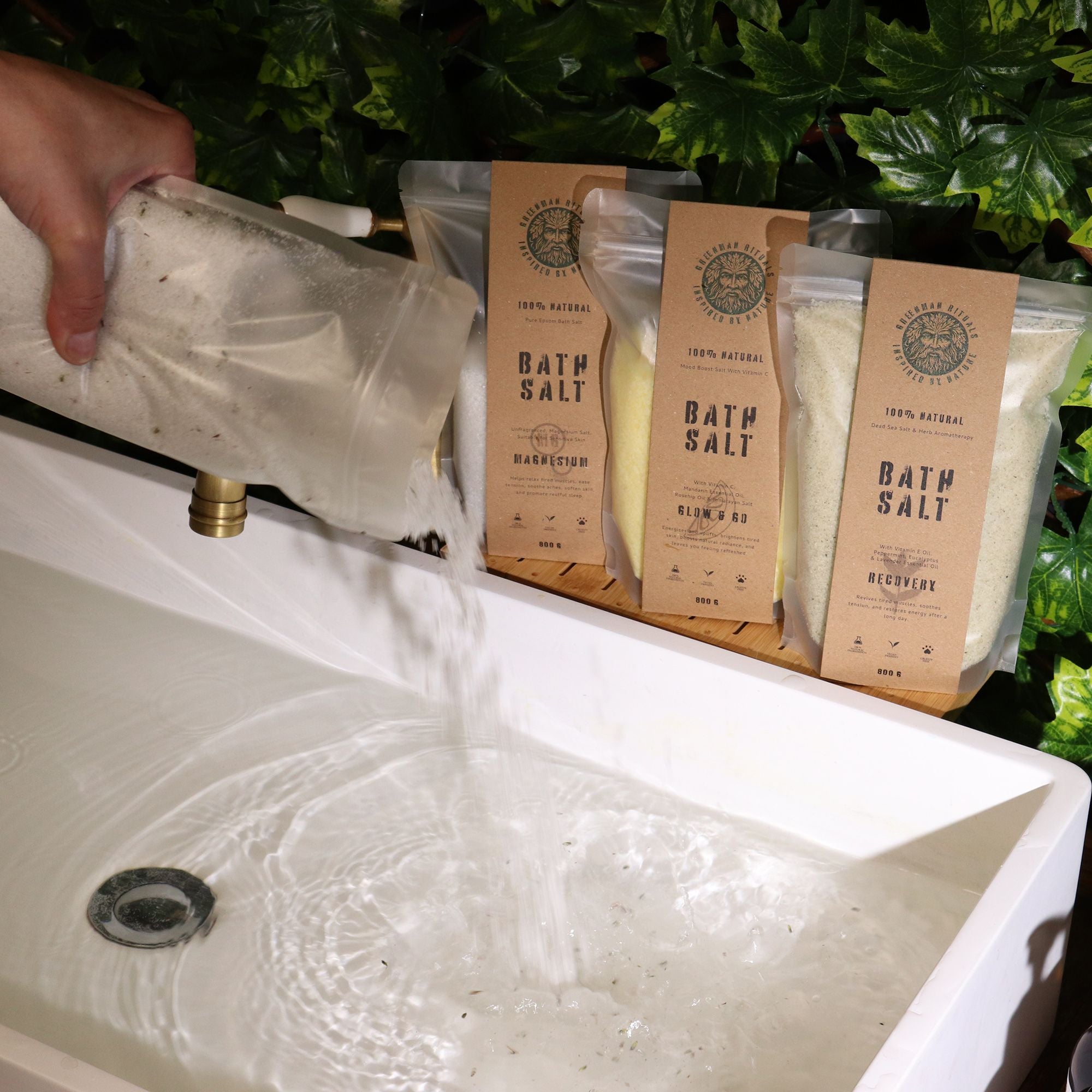 Greenman Rituals Epsom Bath Salt Lavender - Aromatherapy