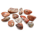 African Tumble Stone x12 - Medium - Light Jasper (Brecciated)