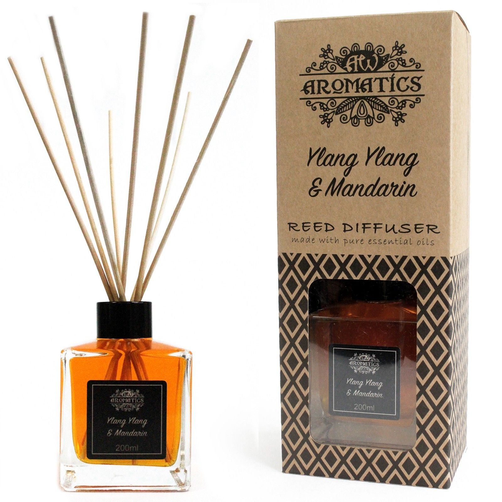 Reed Diffuser 200 ml – Ylang Ylang & Mandarin