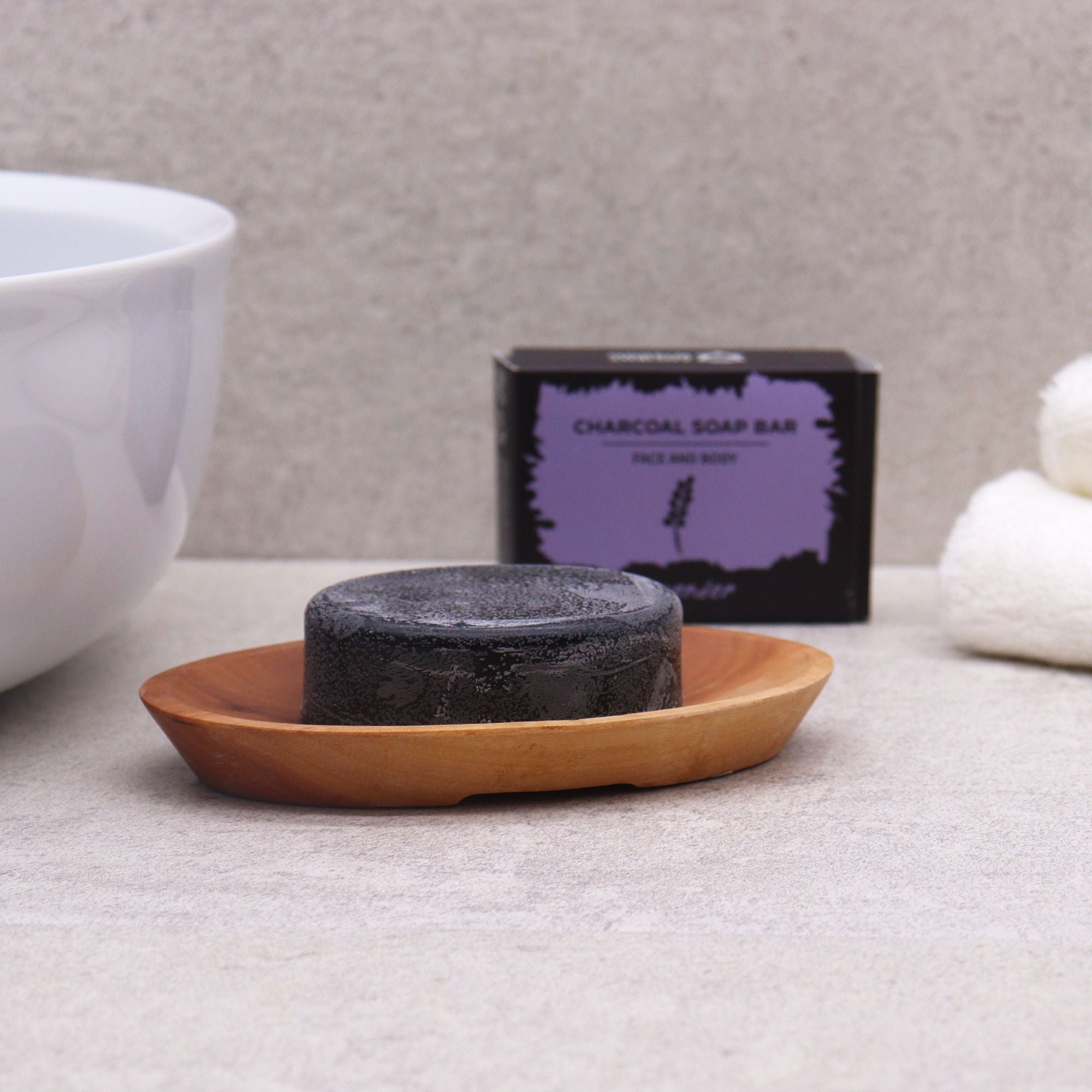 Mahogany Soap Dish - Oval