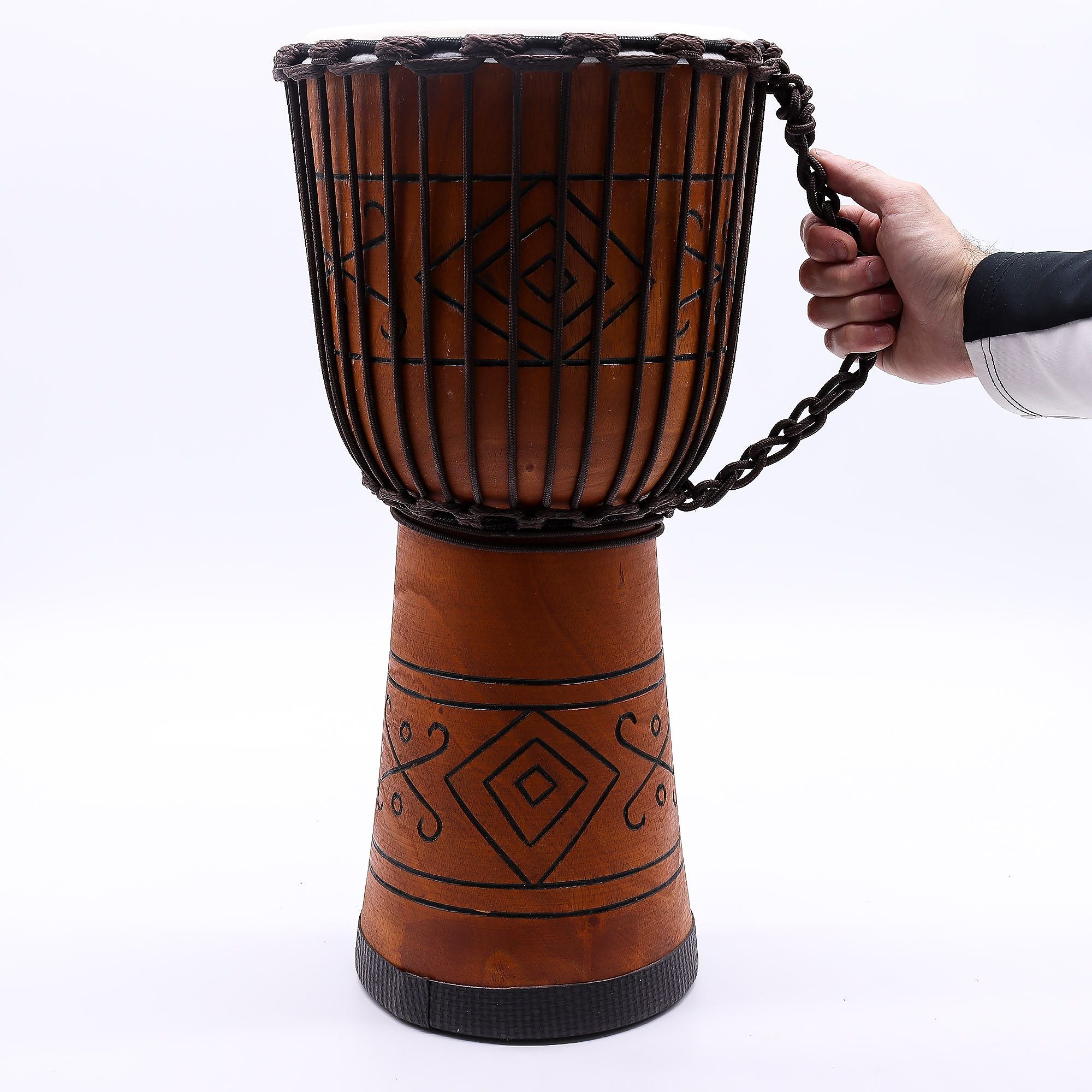 Pro Djembe Drum Large - Soul Sound (low) - 50cm (22cm Diia)