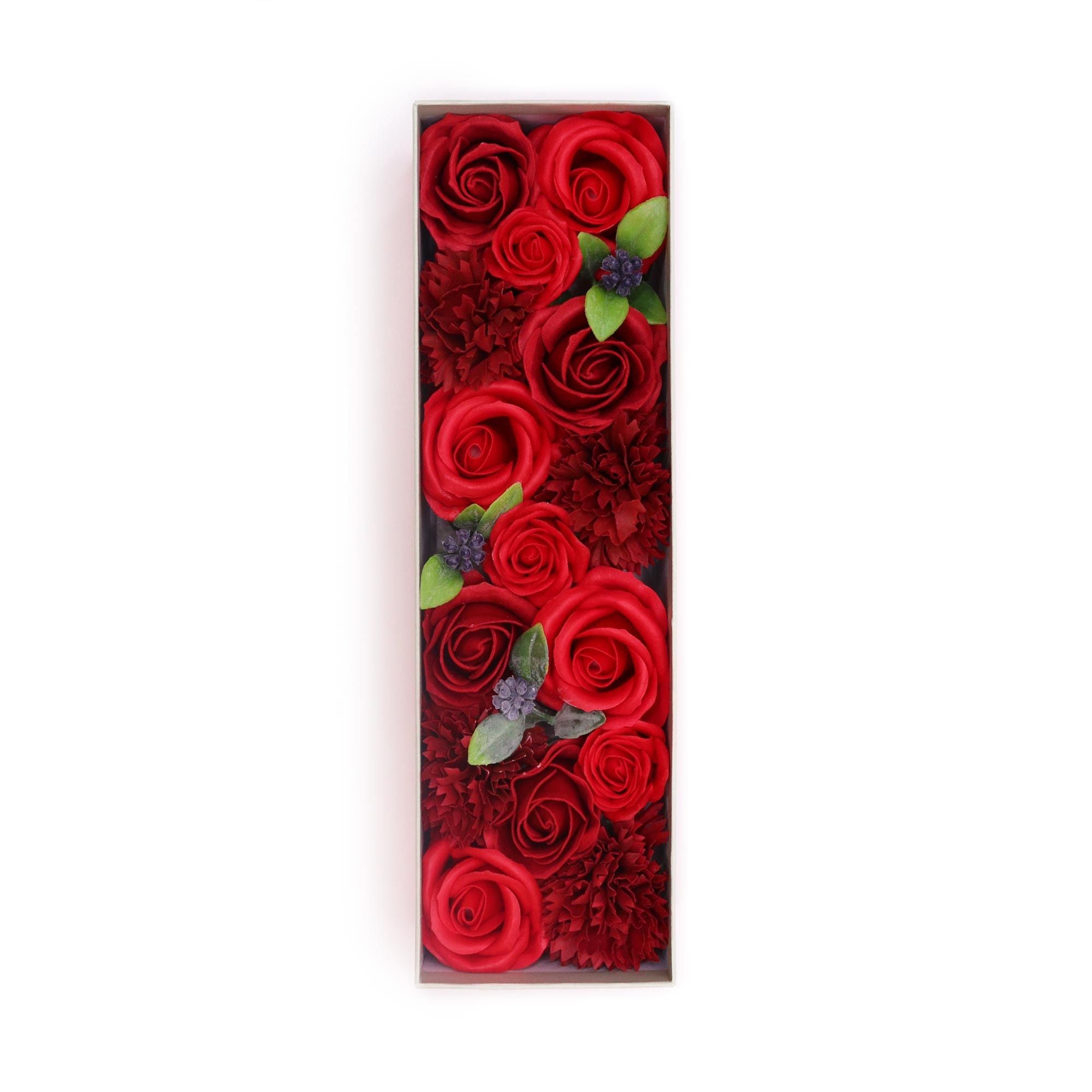 Merci Long Gift Box – Klassische Rote Rosen