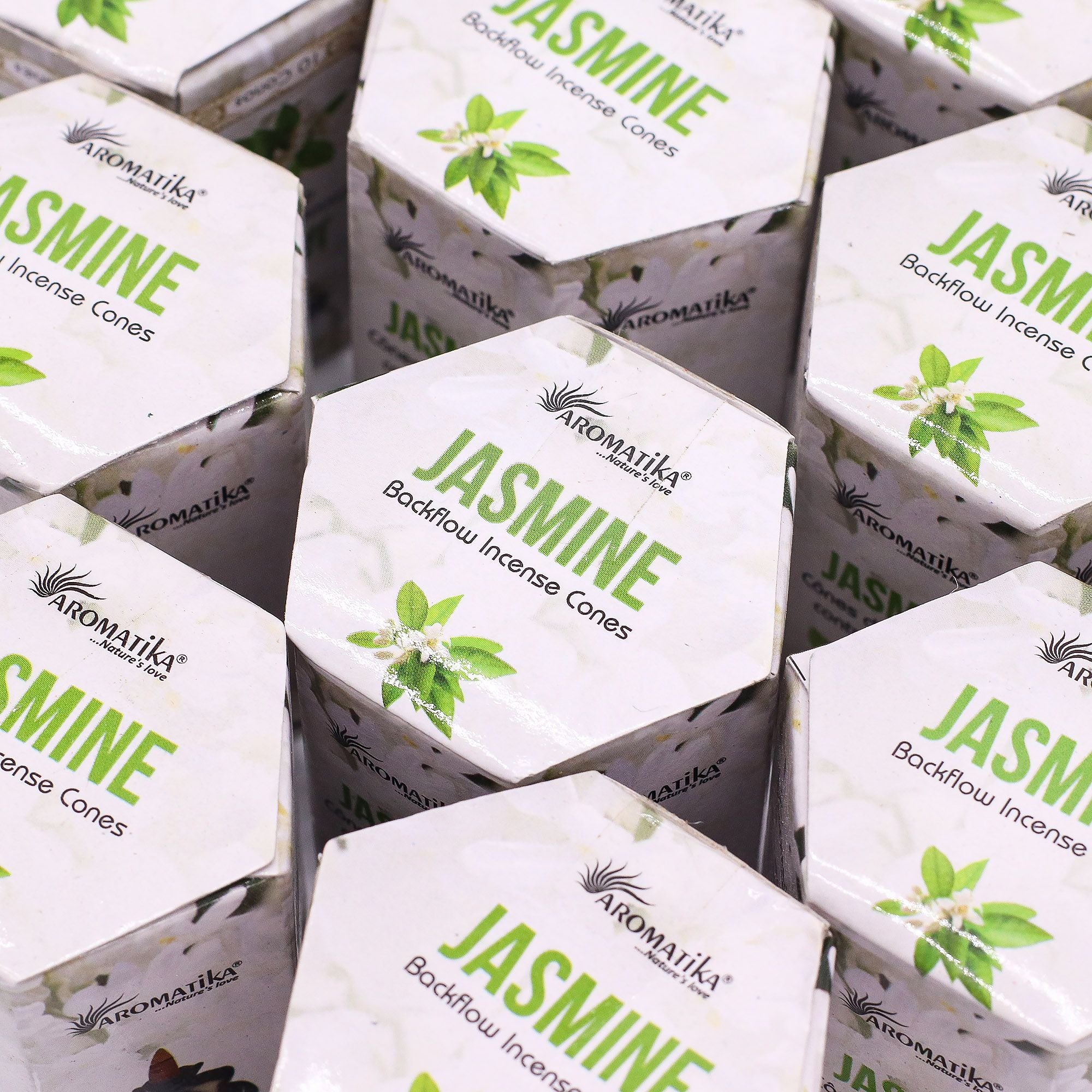 Masala Backflow Incense Cones - Jasmine