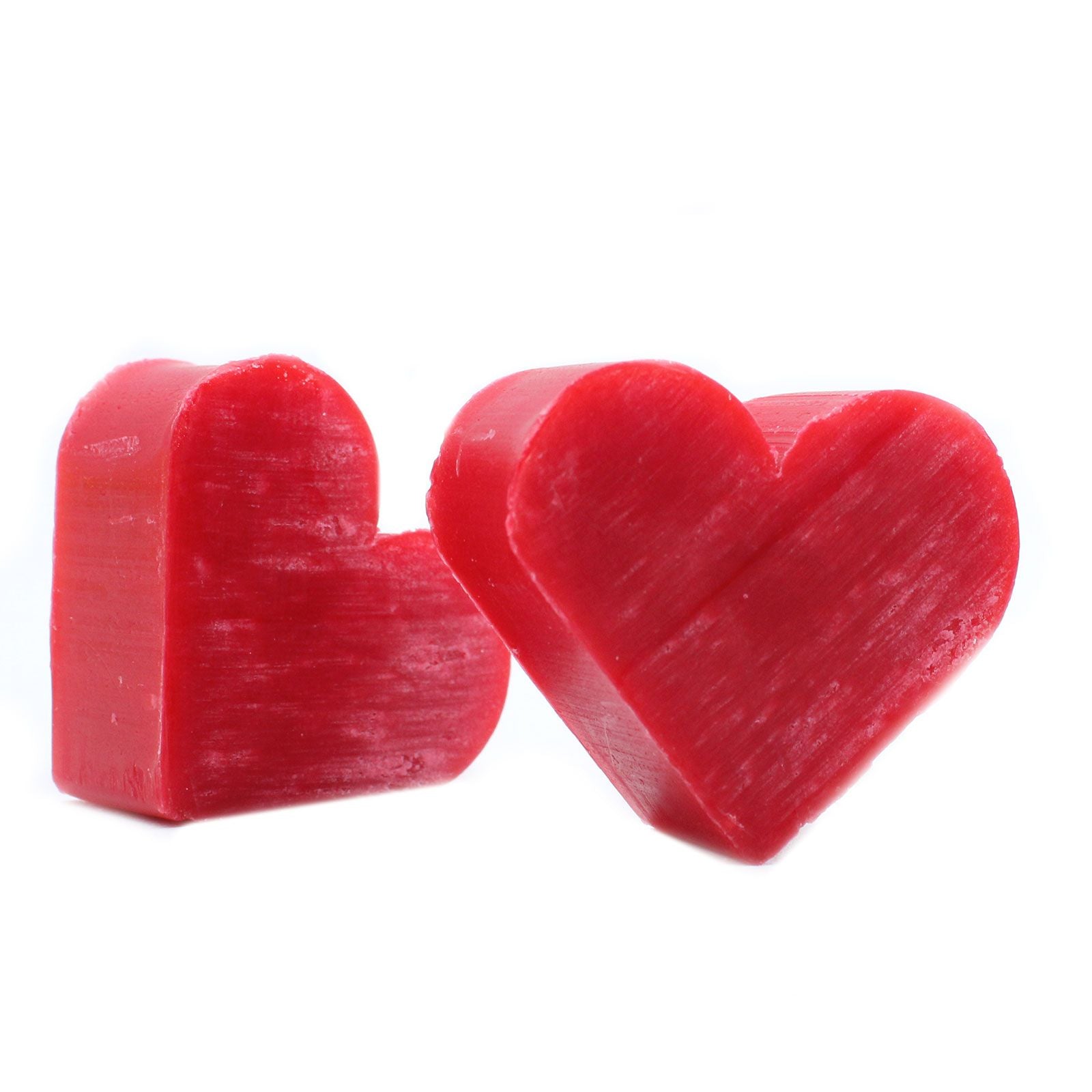 Heart Guest Soaps 10x - Raspberry