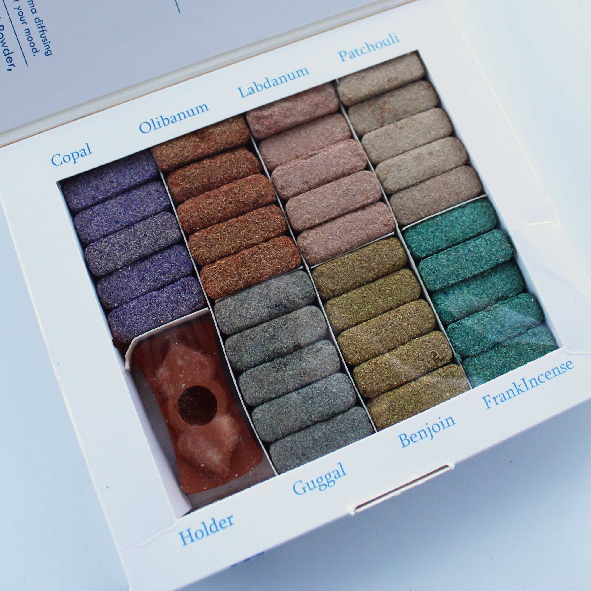70 Incense Smudge Bricks and Burner - Wild West