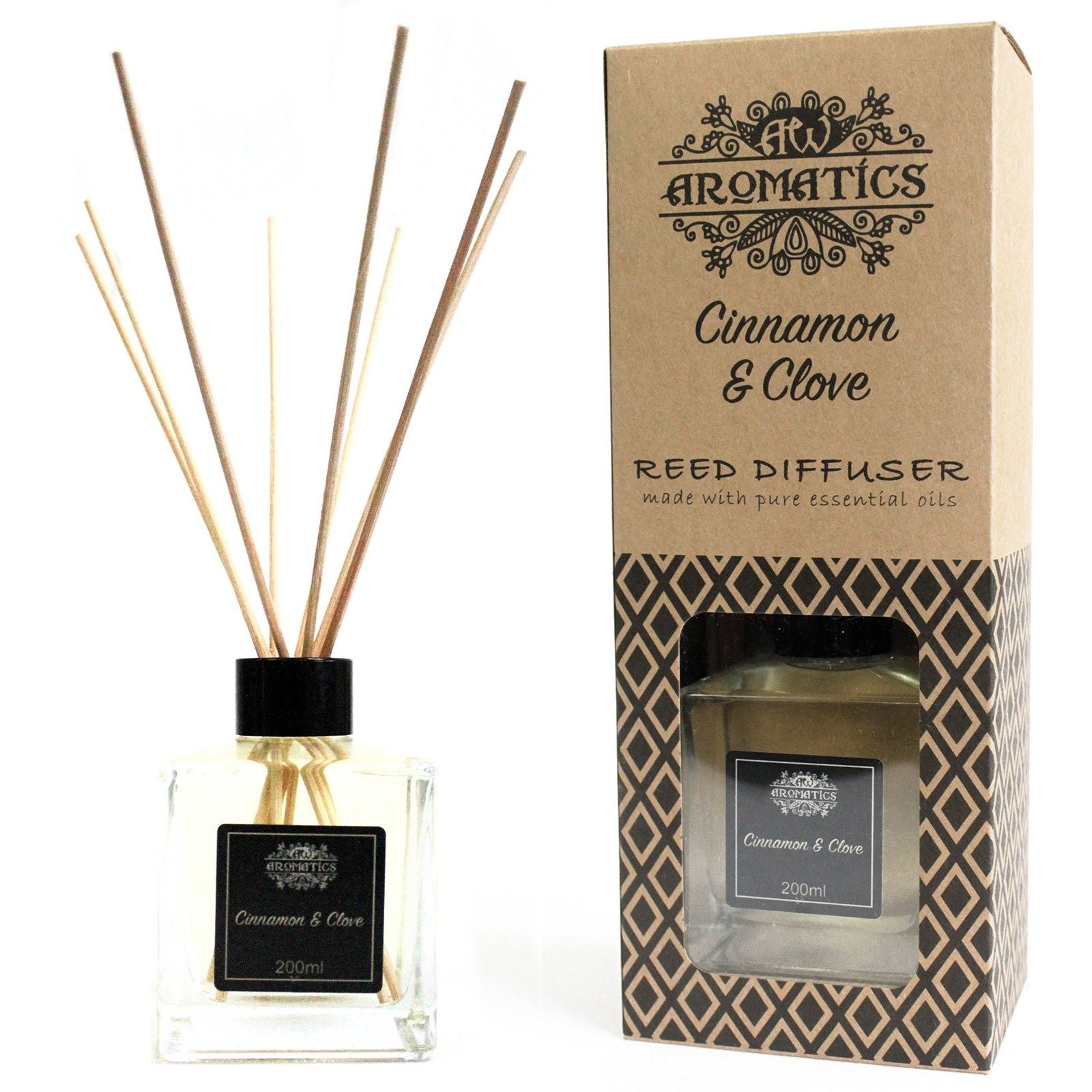 Reed Diffuser 200 ml – Cinnamon & Clove